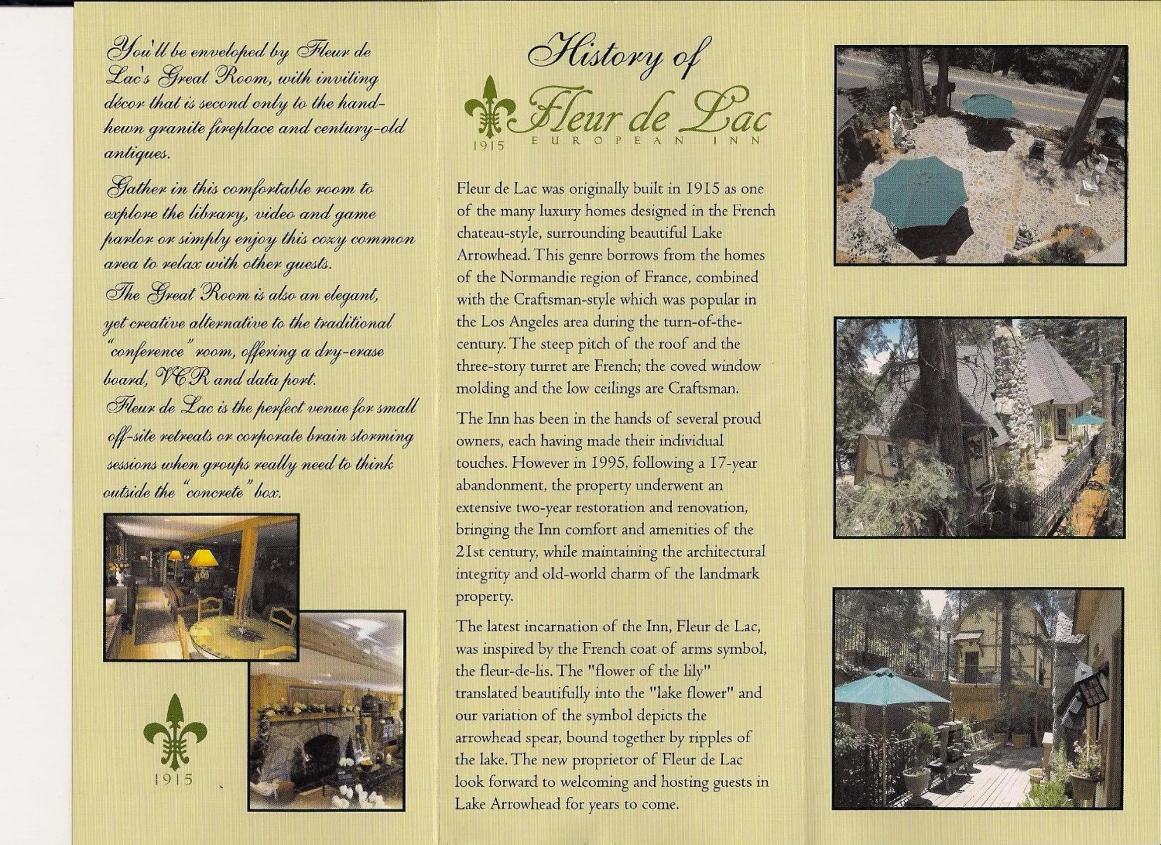 FLEUR DE LAC EUROPERAN INn