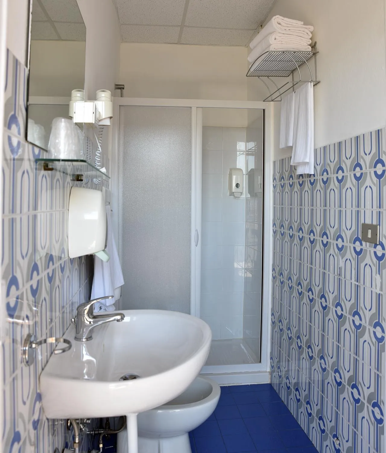 Bathroom in Hotel Corso