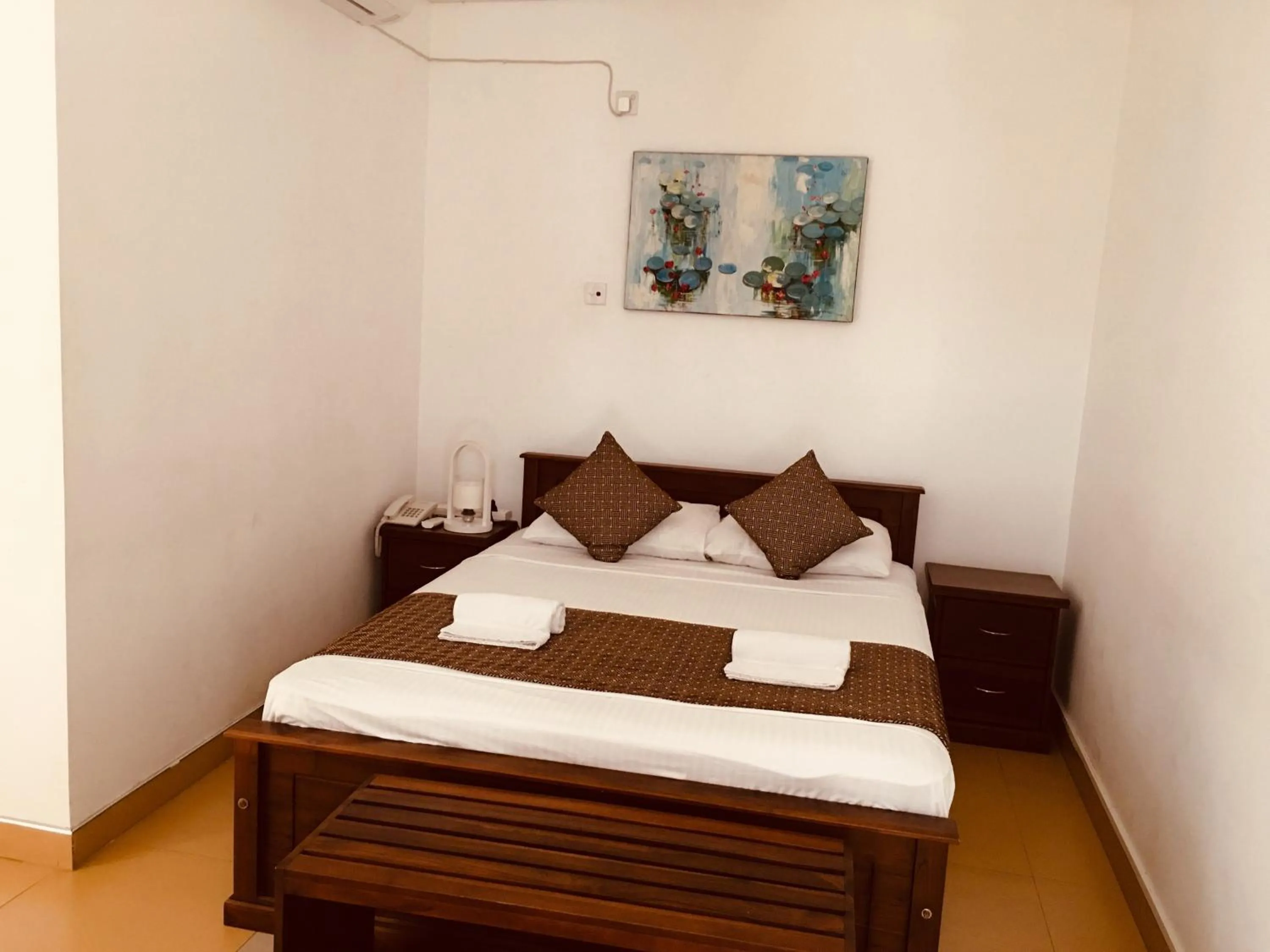 Bed in Sarvodaya Samma Vaasa Residence