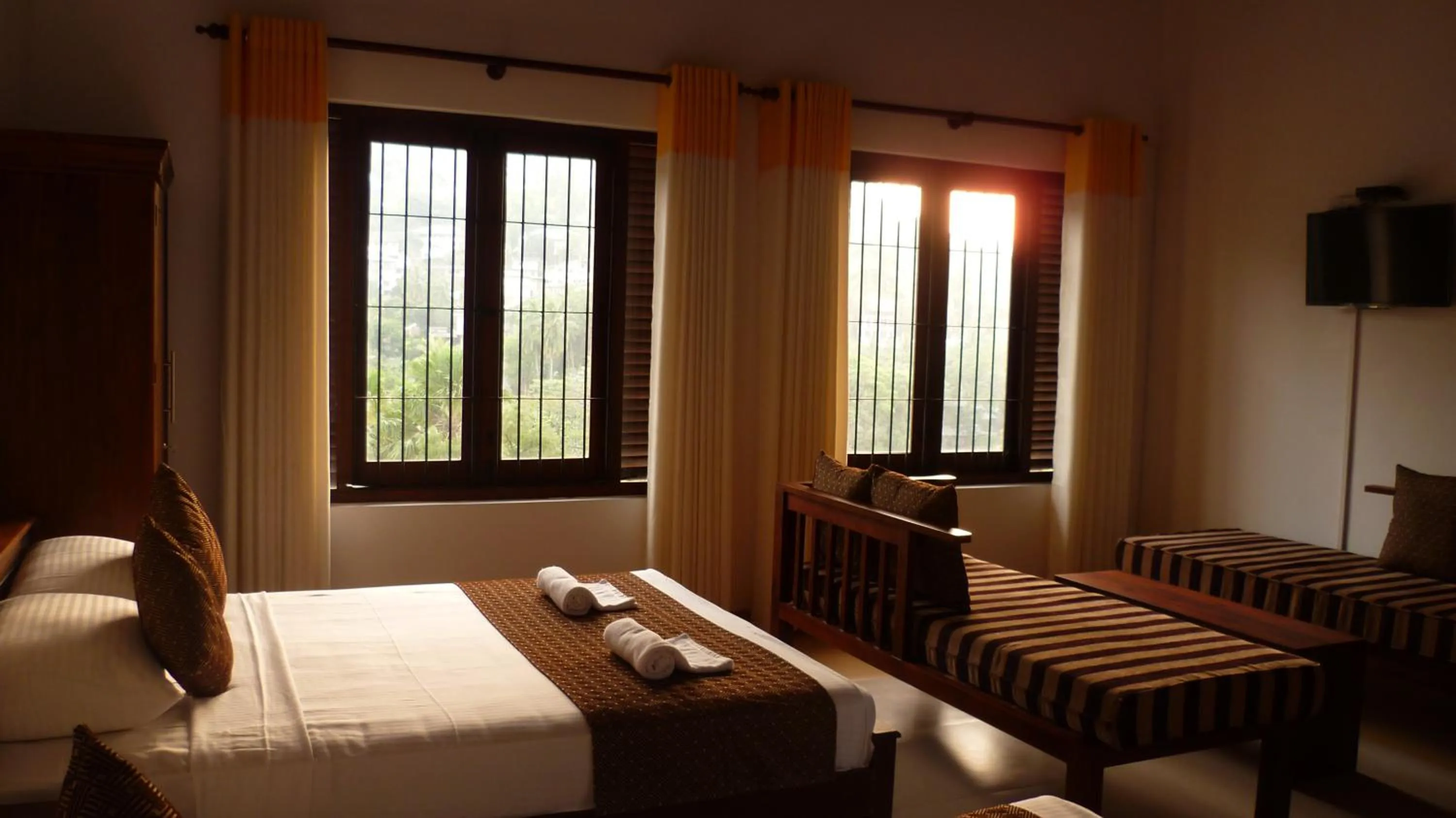 Bed in Sarvodaya Samma Vaasa Residence