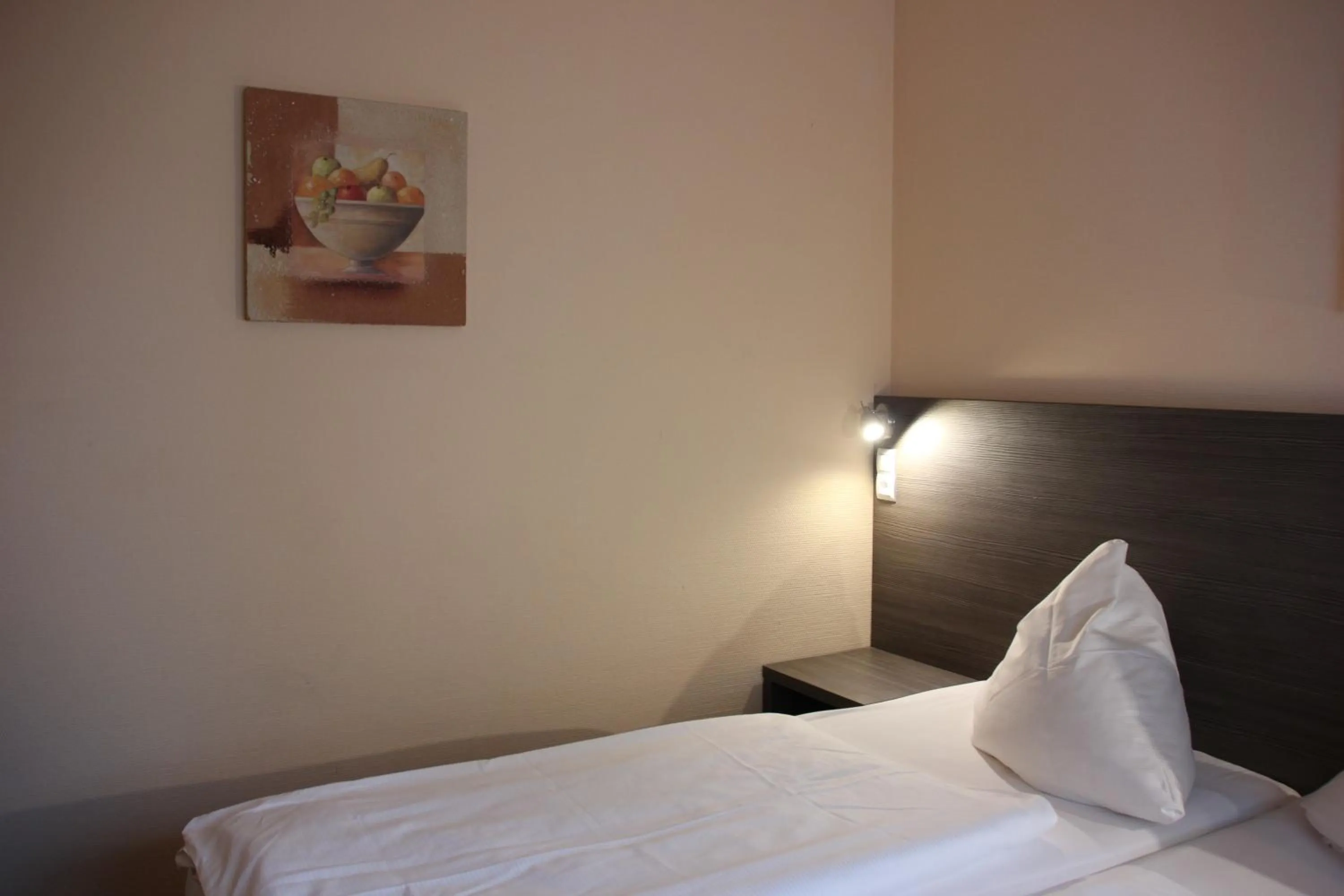 Decorative detail, Bed in Hotel Nordic