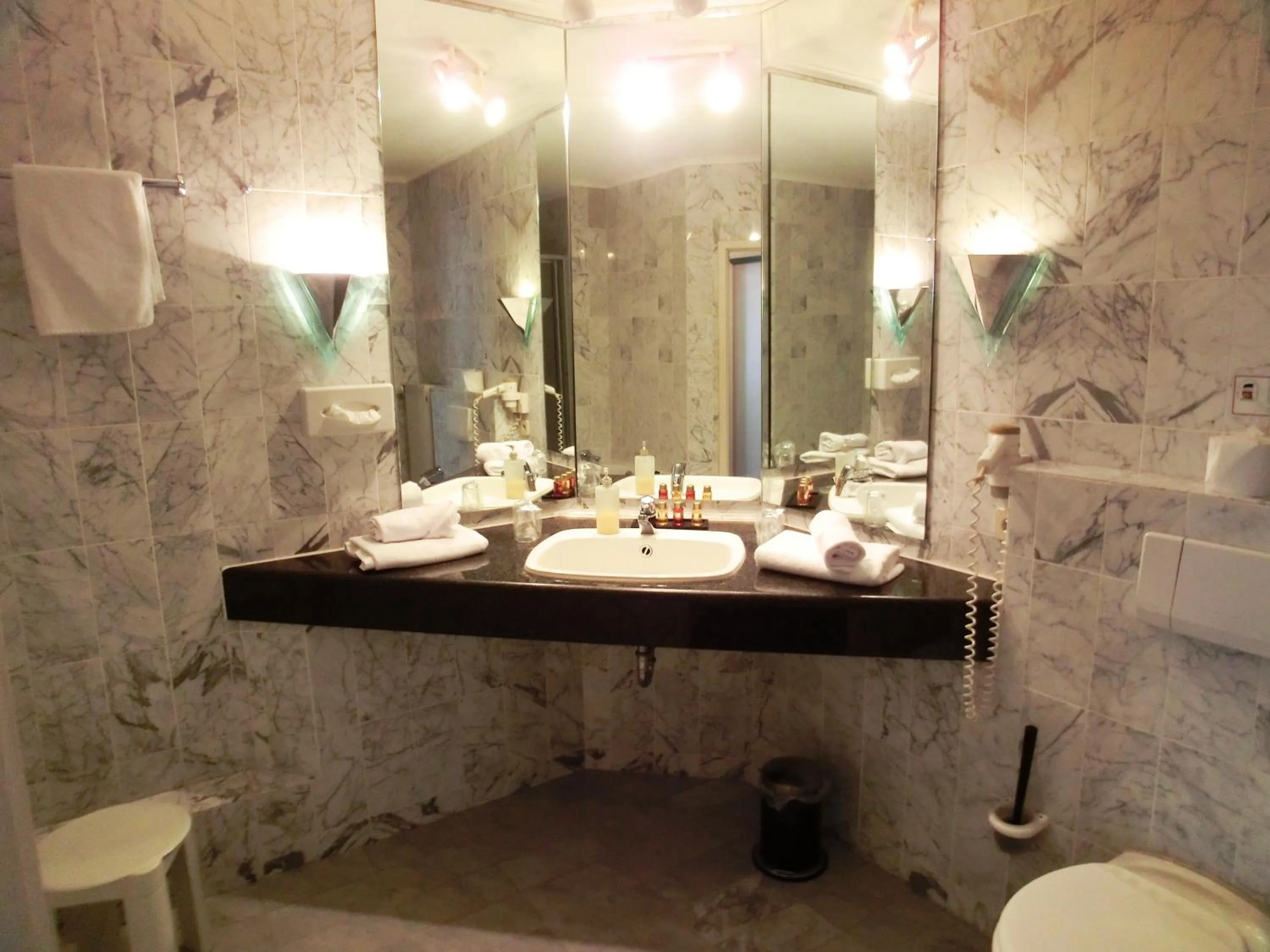 Bathroom in Hotel Nordic