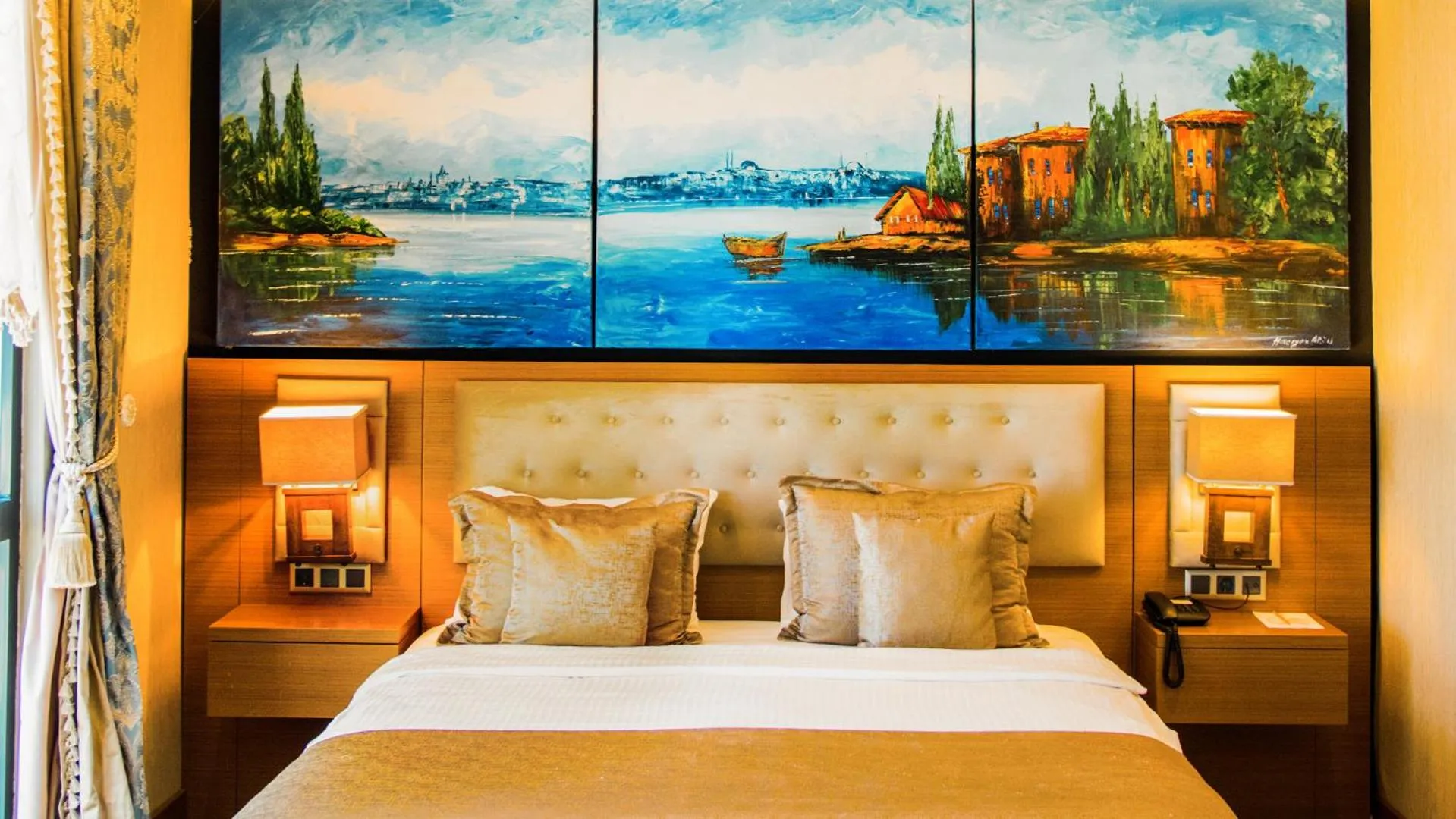 Bed in Aselia Hotel Trabzon