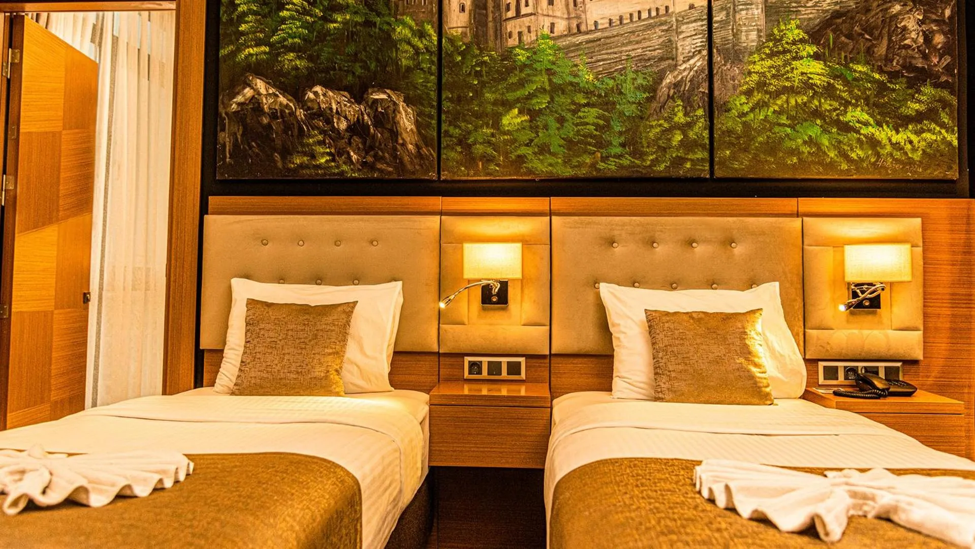 Bed in Aselia Hotel Trabzon