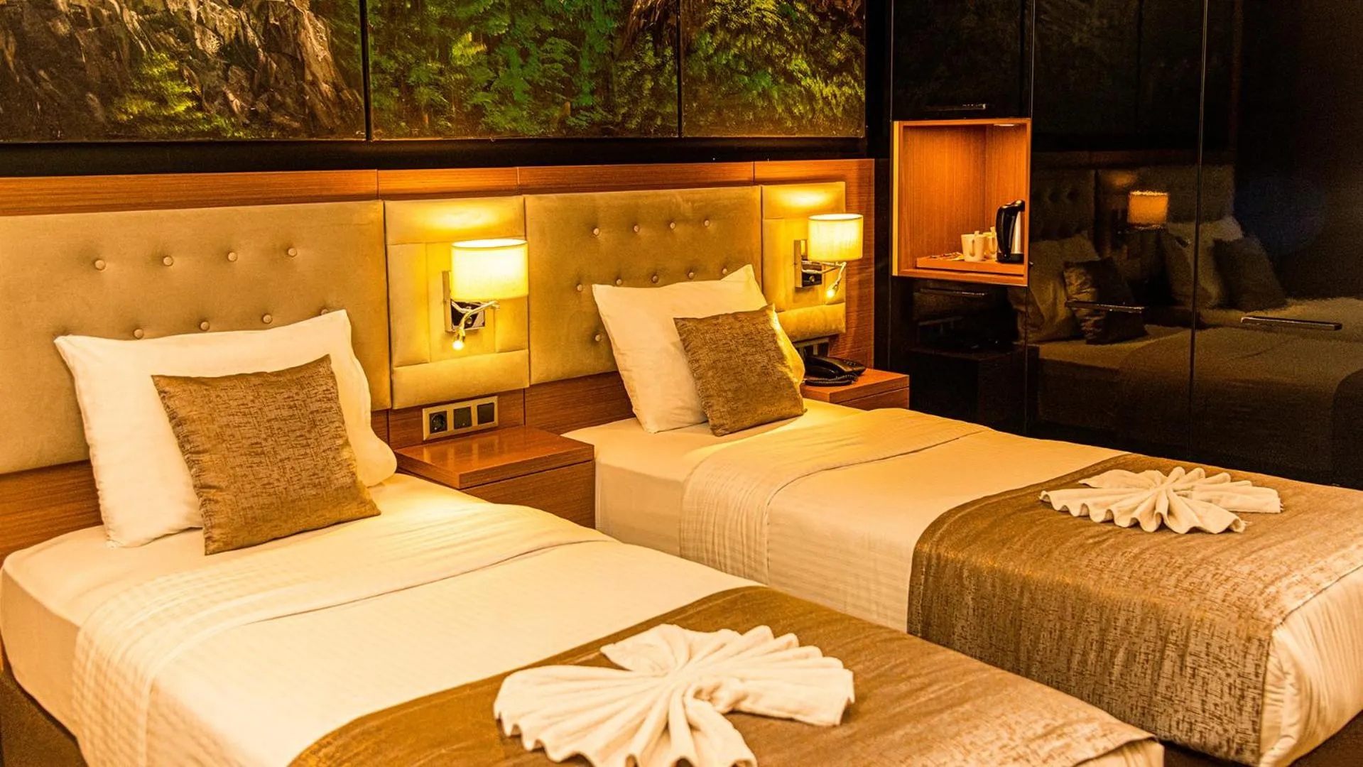 Bed in Aselia Hotel Trabzon