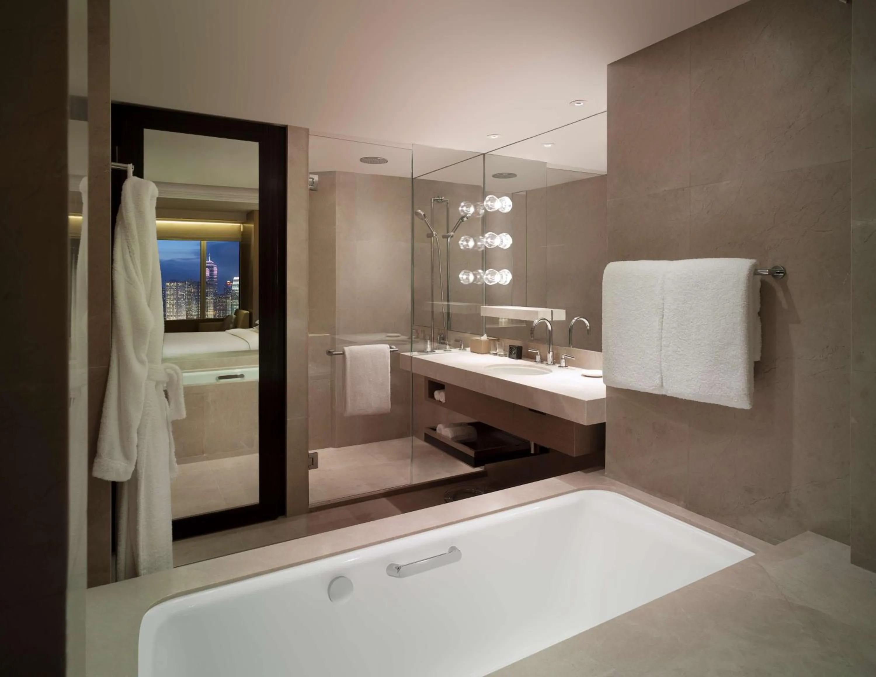 Bathroom in Grand Hyatt Hong Kong