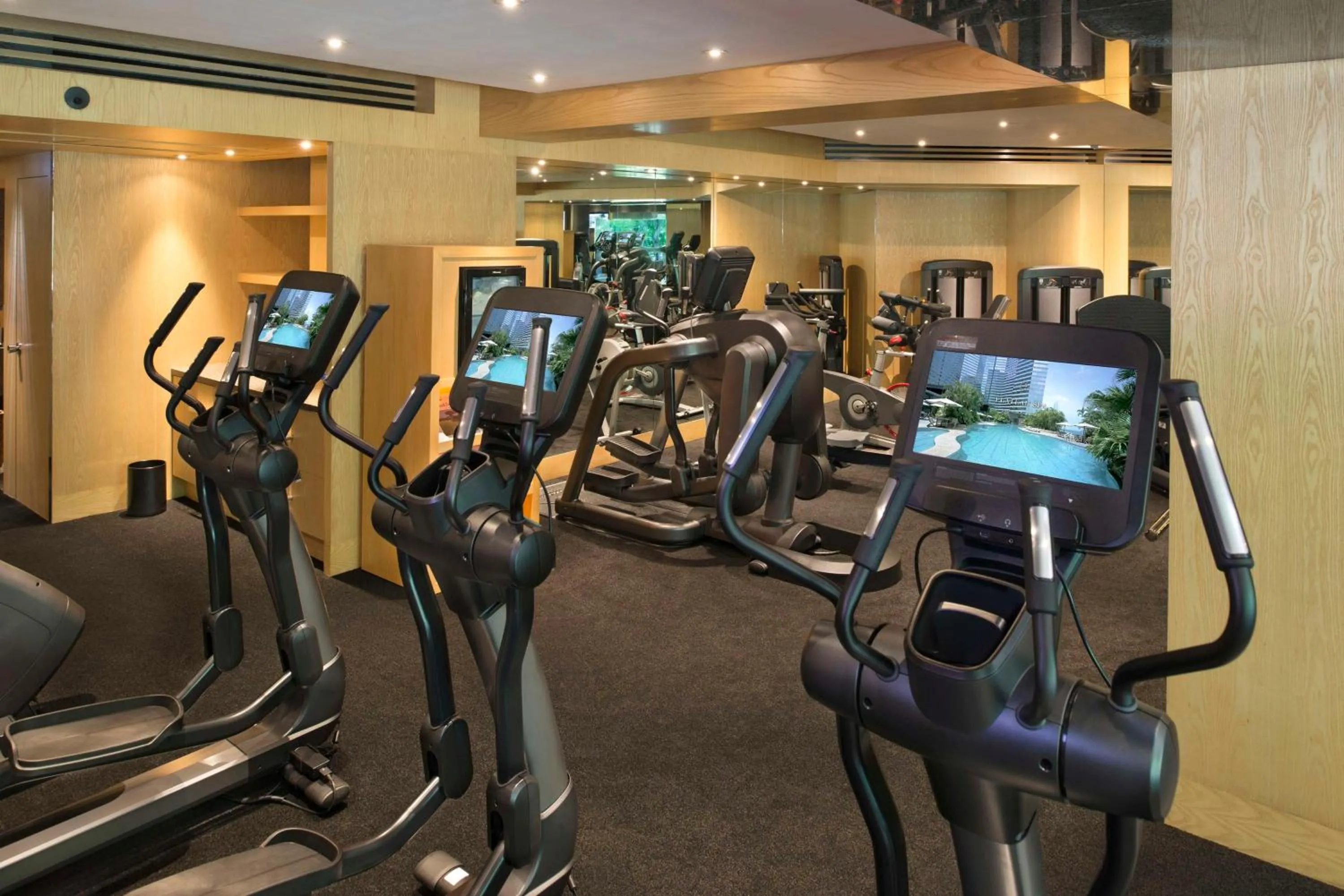 Fitness centre/facilities in Grand Hyatt Hong Kong