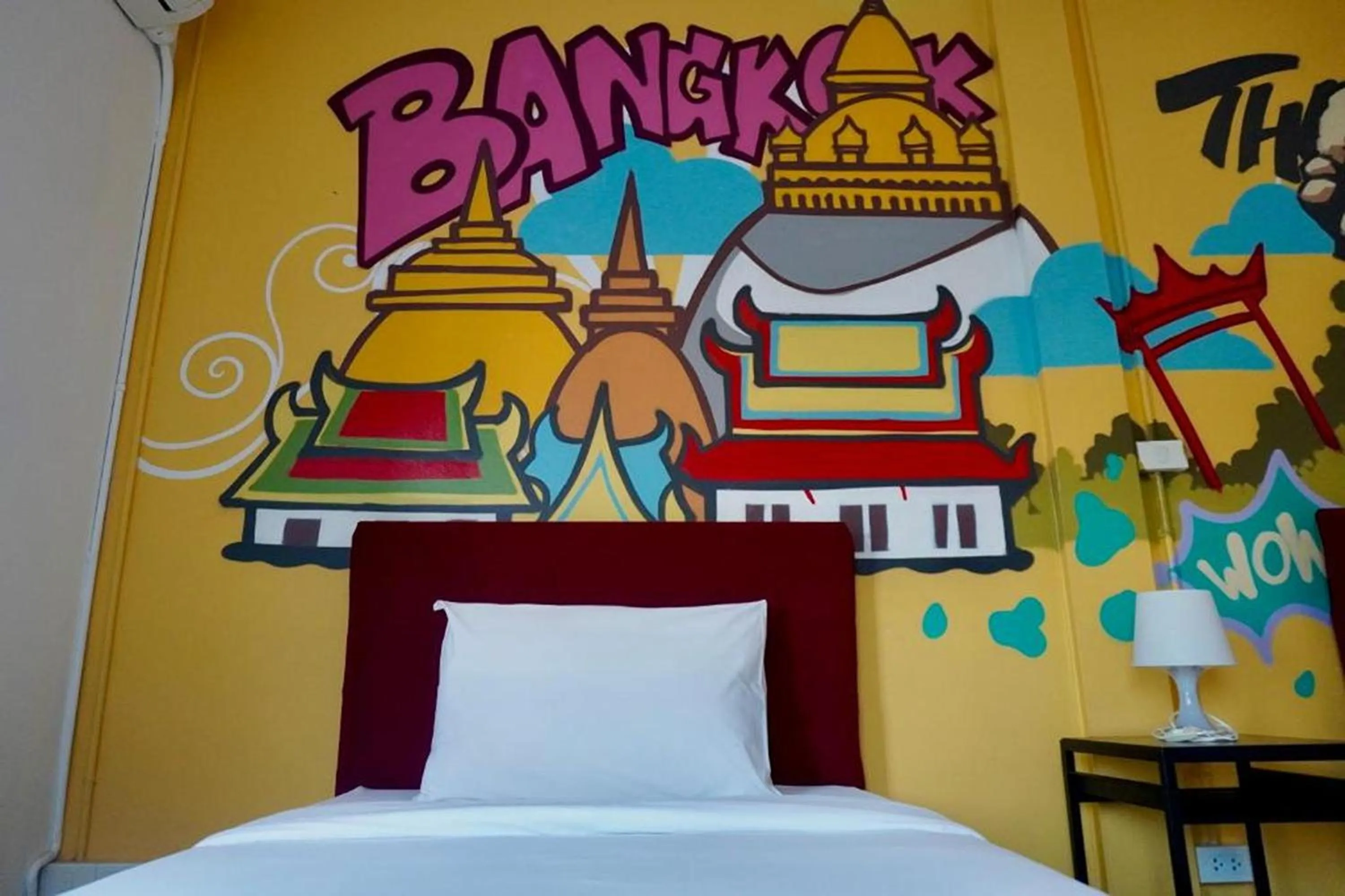 Bed in BW Thai Art Style Hotel