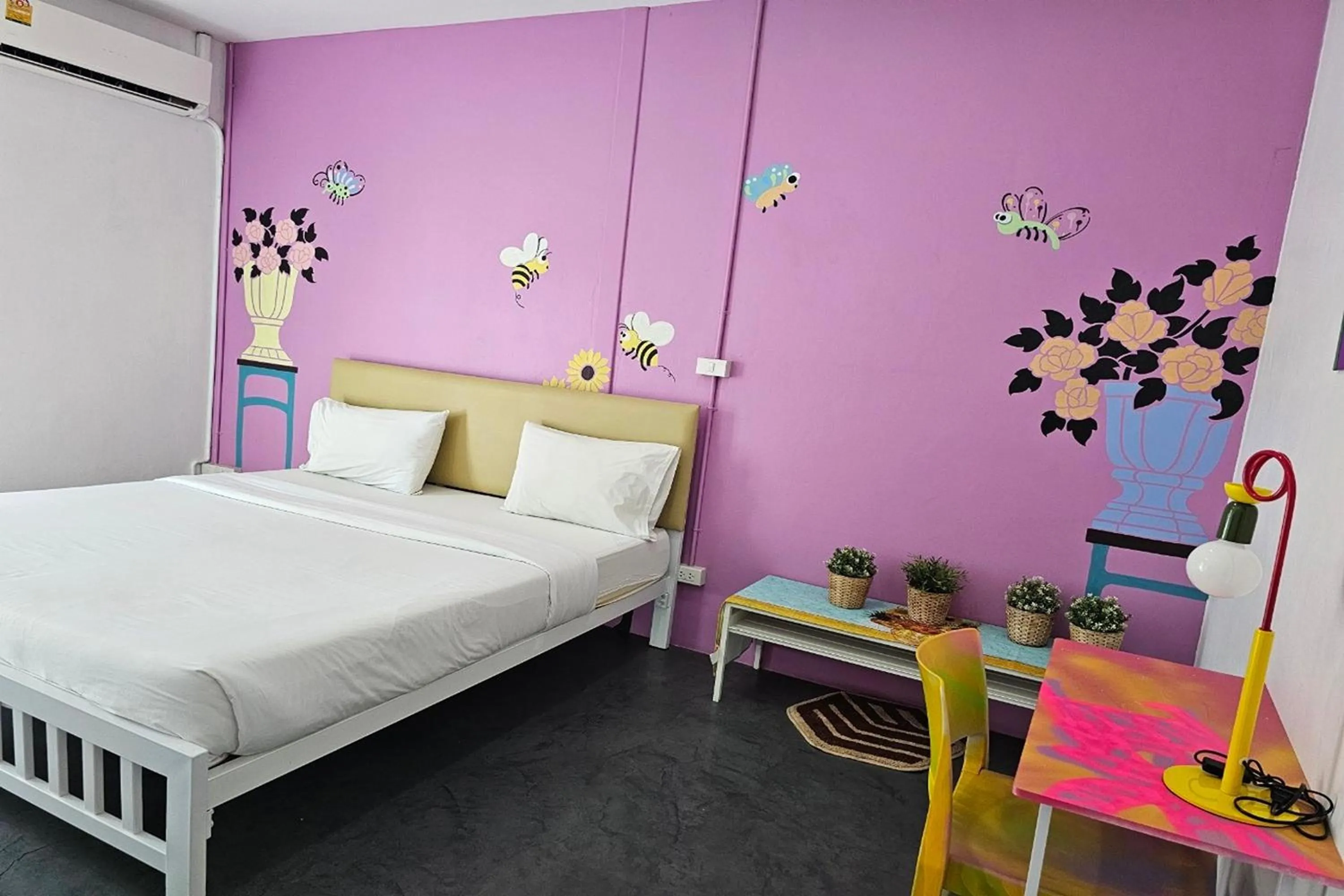 Bed in BW Thai Art Style Hotel