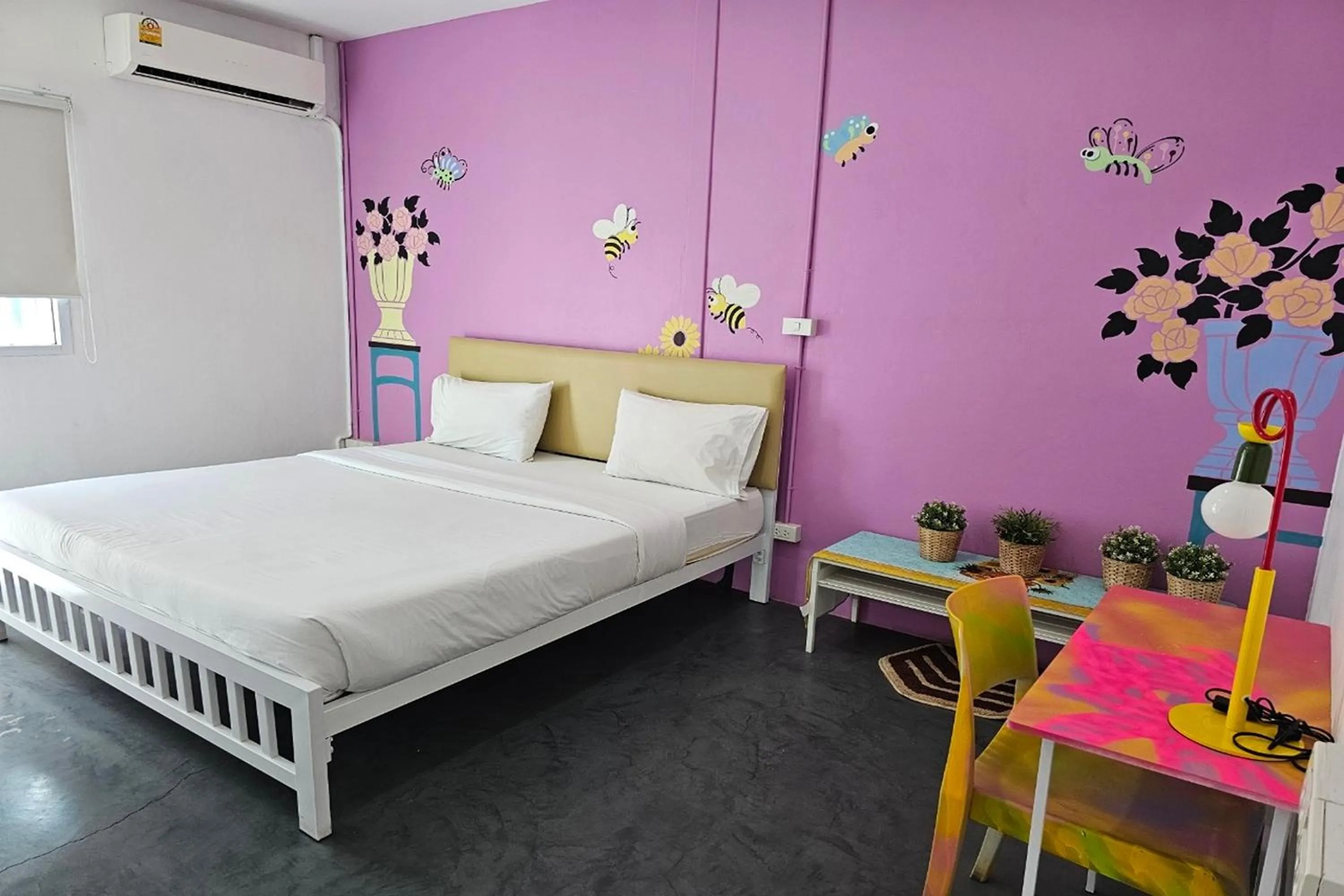 Bed in BW Thai Art Style Hotel