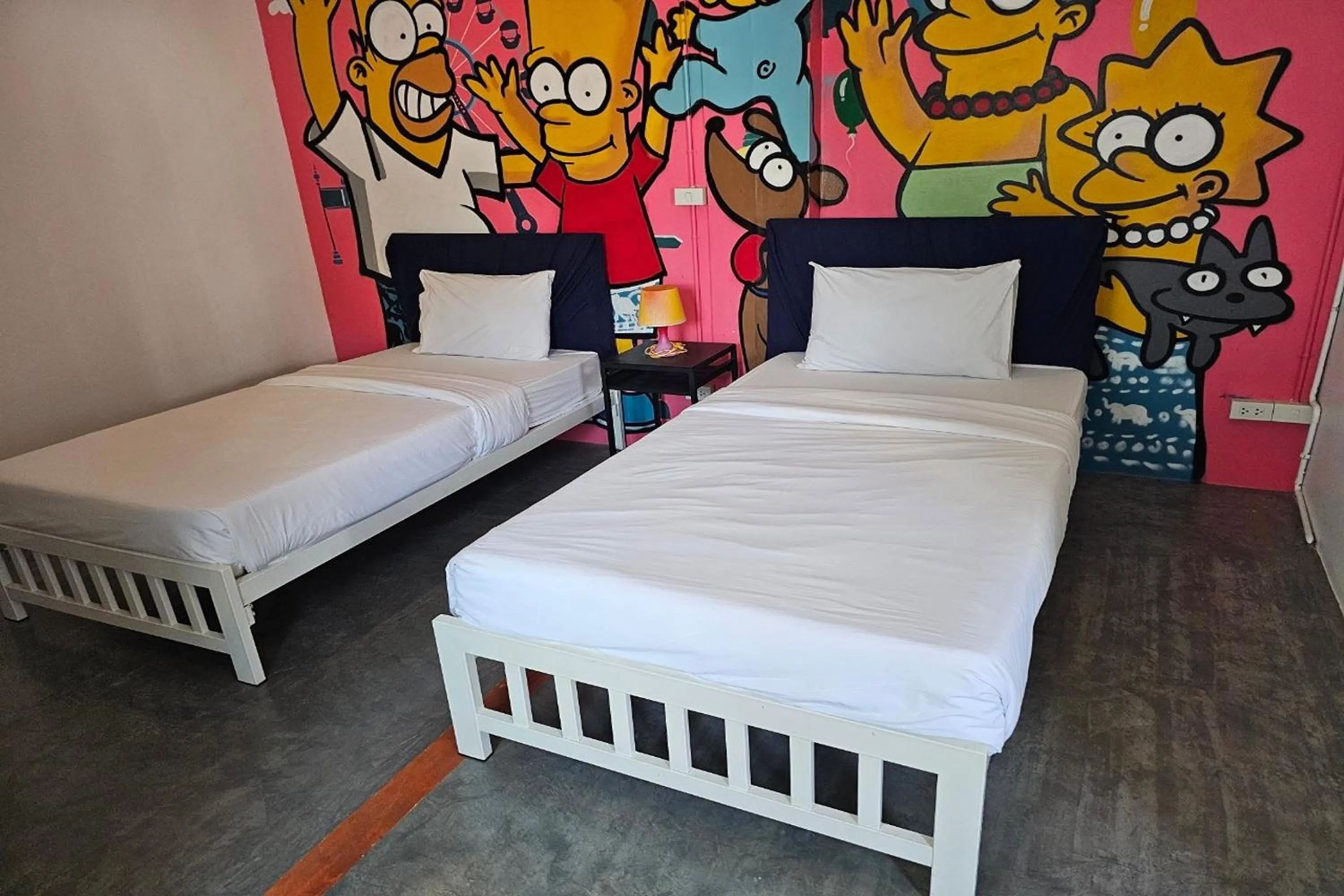 Bed in BW Thai Art Style Hotel