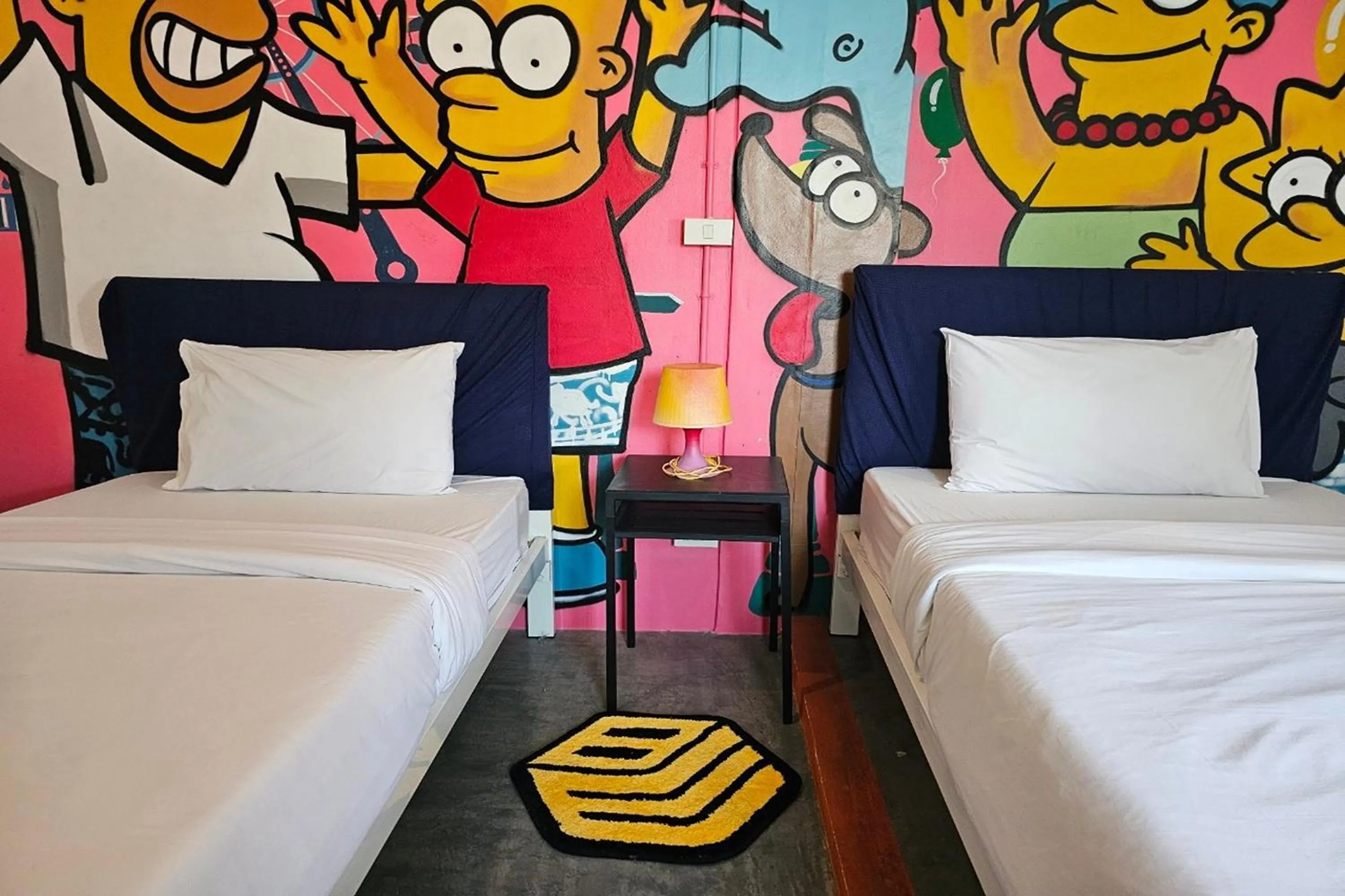 Bed in BW Thai Art Style Hotel