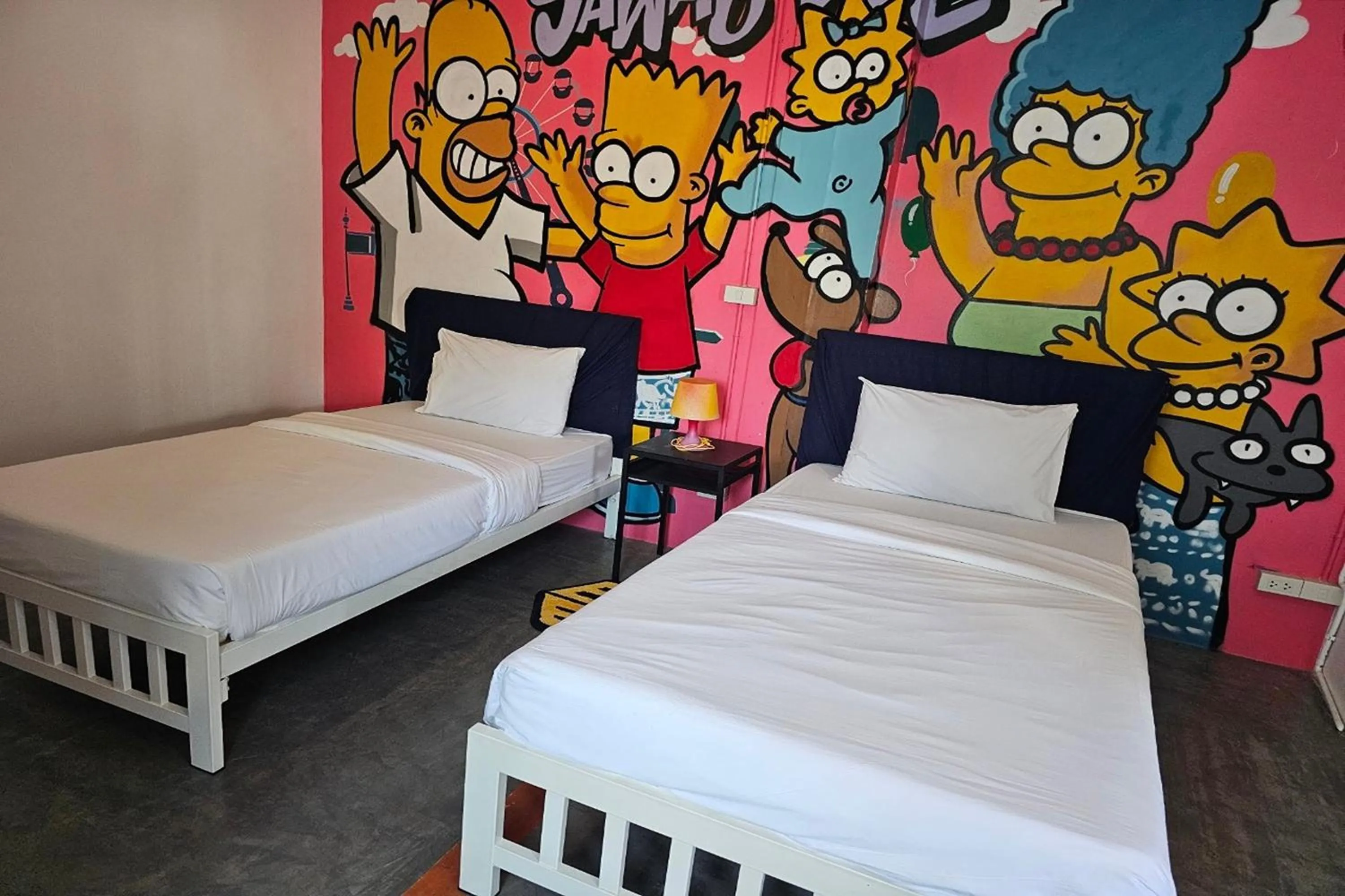 Bed in BW Thai Art Style Hotel