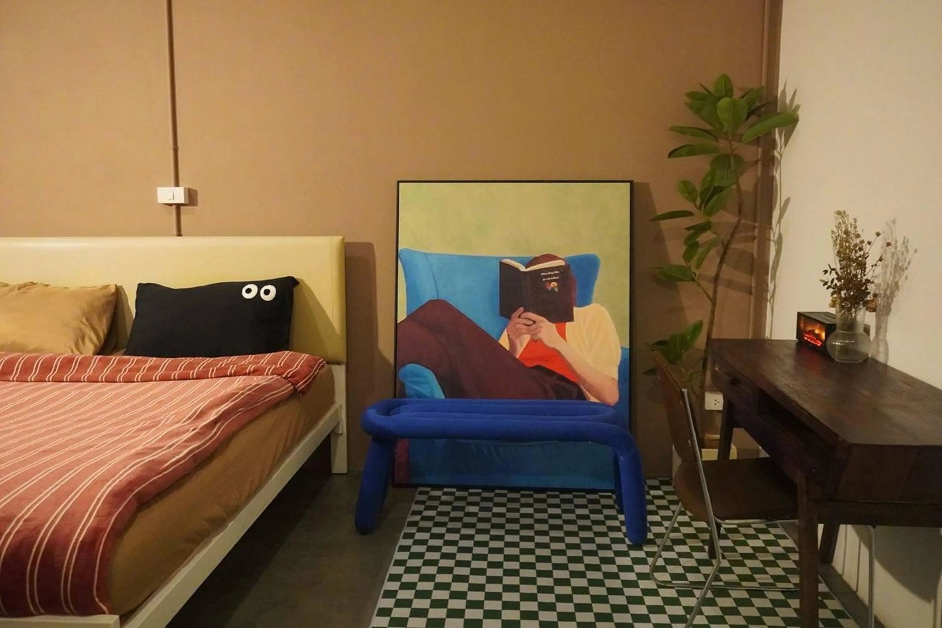 Bed in BW Thai Art Style Hotel