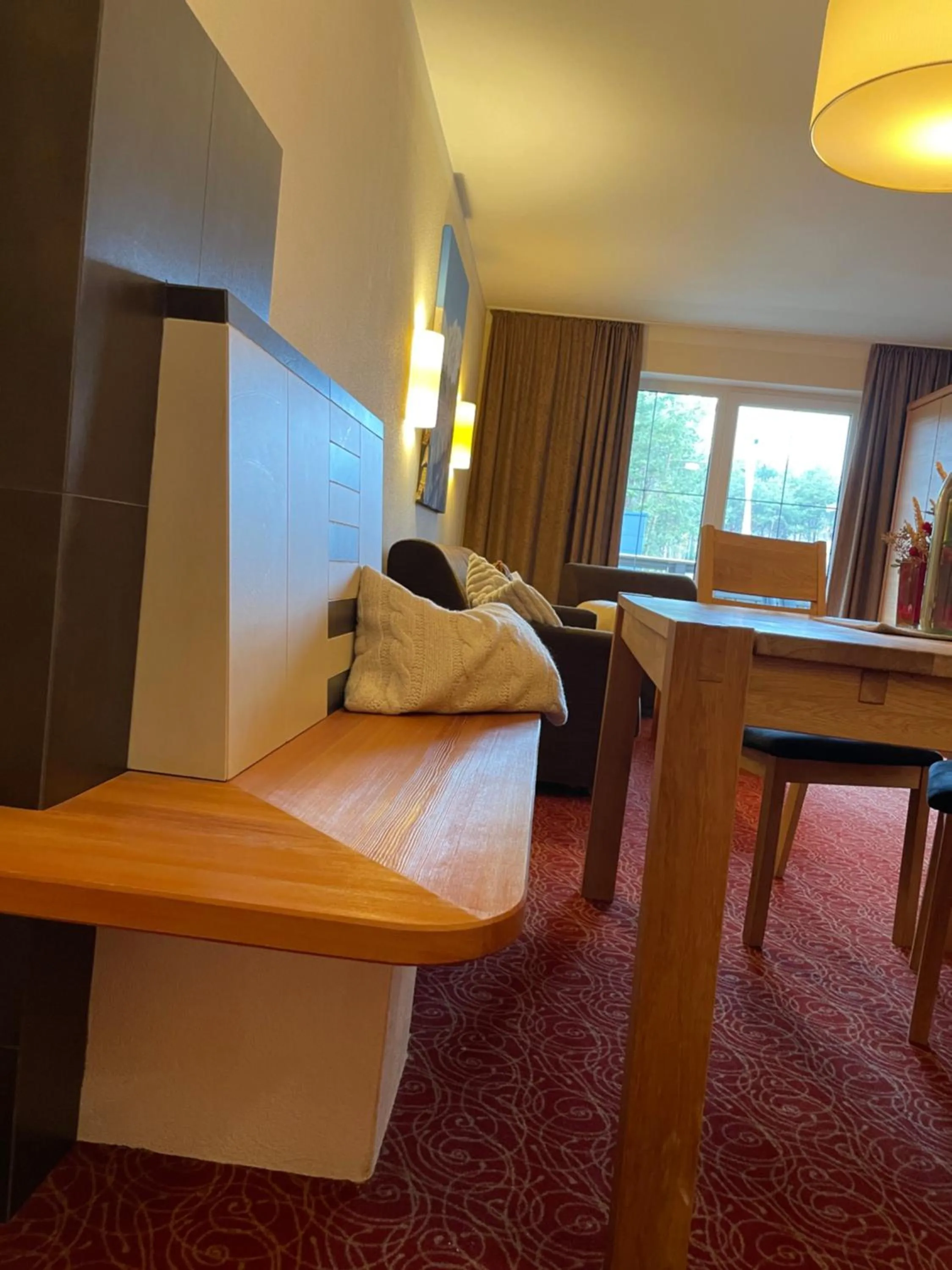 Seating area, Bed in Apart-Elisabeth