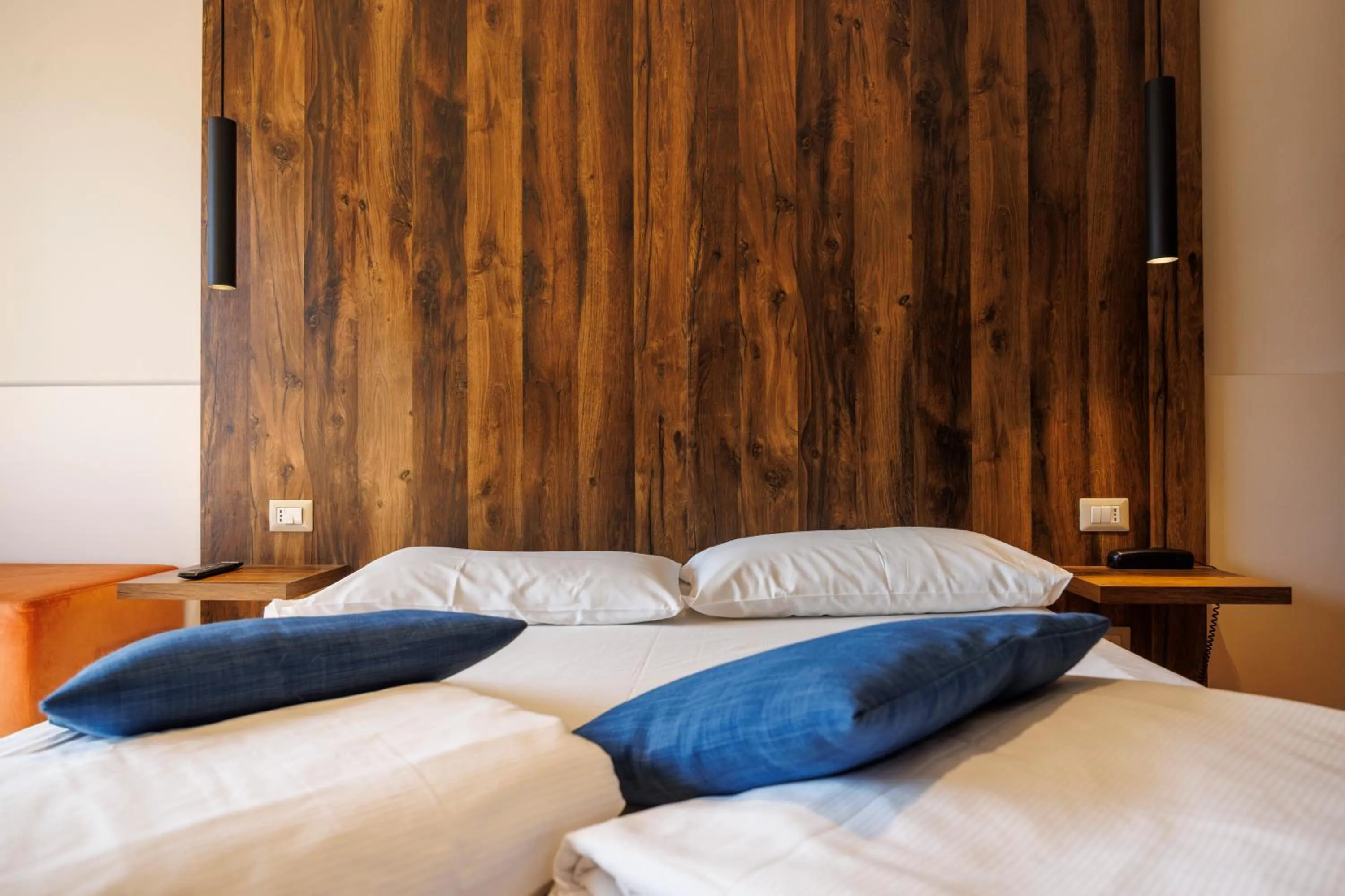 Bed in Grand Hotel Riva