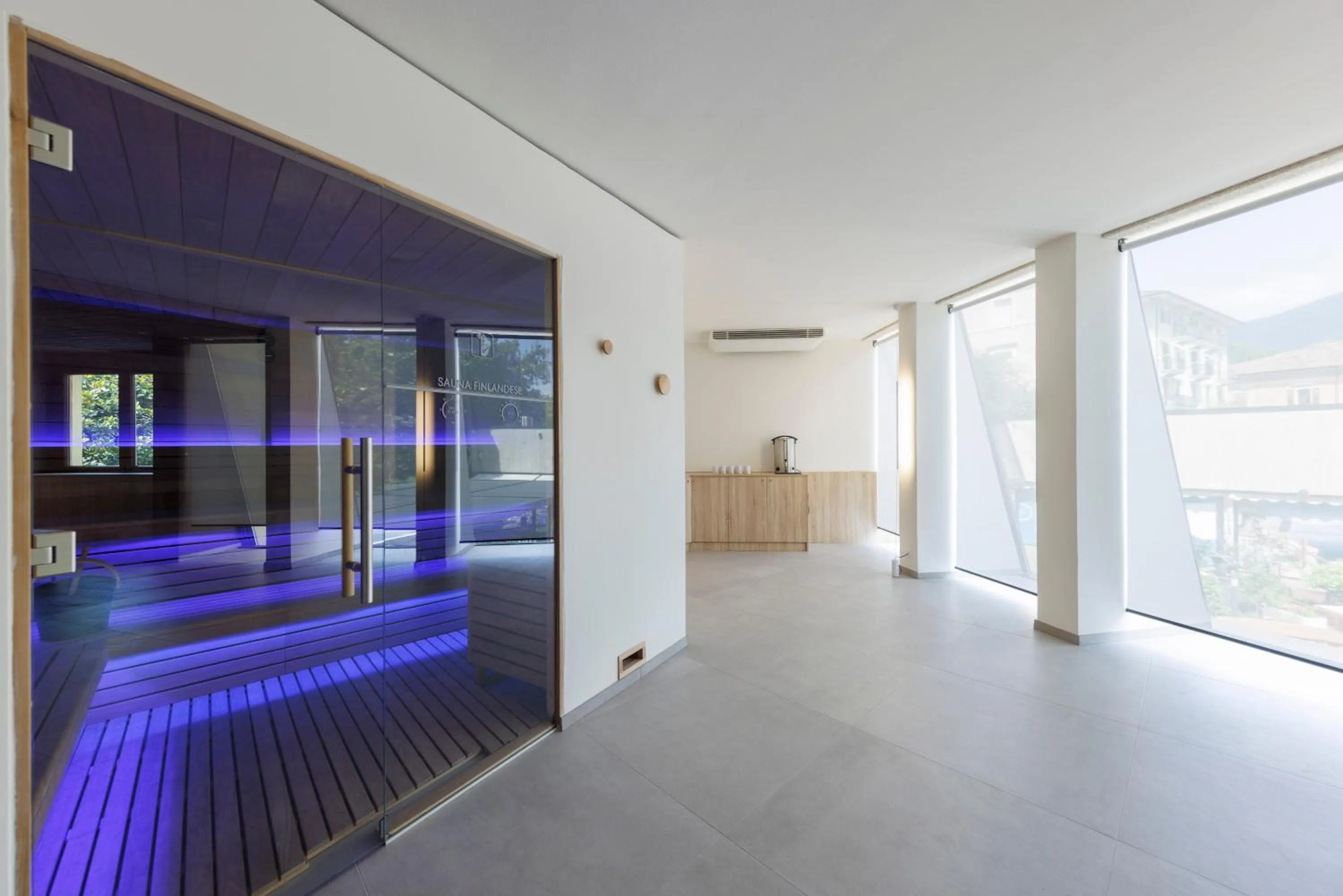 Sauna in Grand Hotel Riva