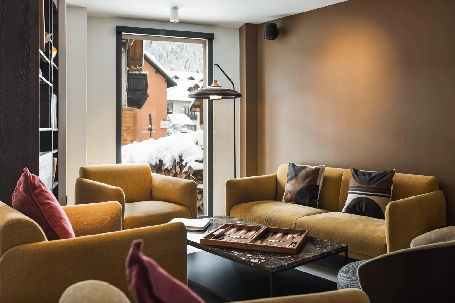 Lounge or bar in Alliey & Spa Piscine Appart-hôtel Serre chevalier