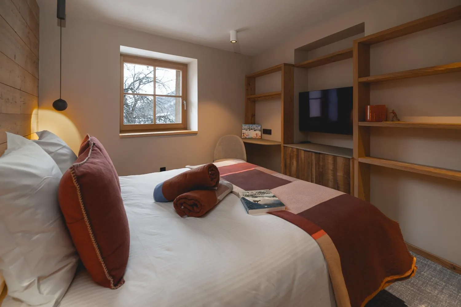 Bedroom, Bed in Alliey & Spa Piscine Appart-hôtel Serre chevalier