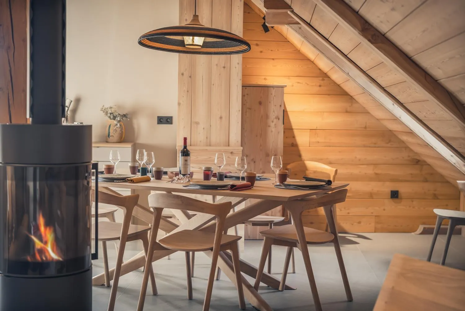 Seating area in Alliey & Spa Piscine Appart-hôtel Serre chevalier