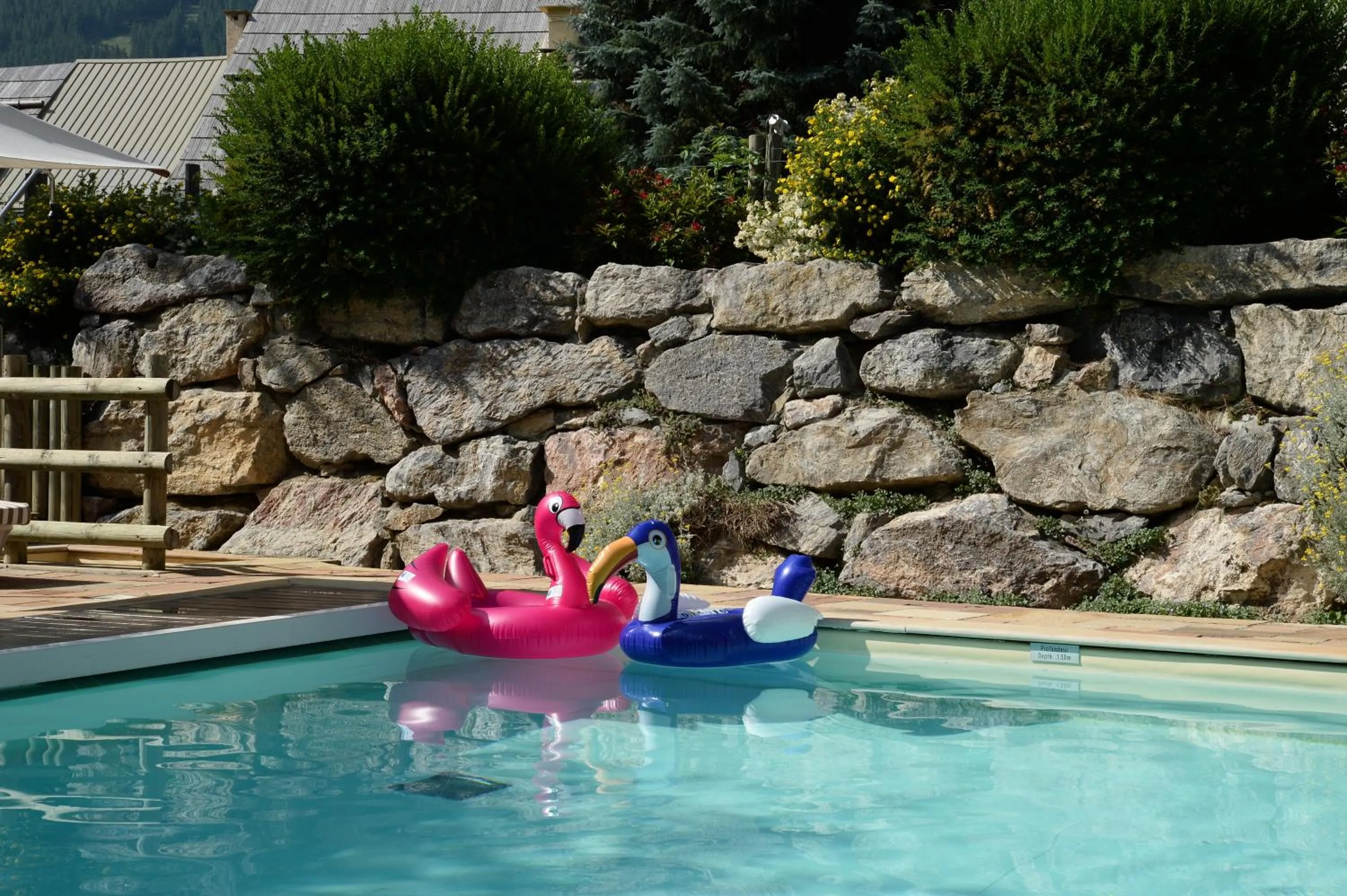 Swimming pool in Alliey & Spa Piscine Appart-hôtel Serre chevalier
