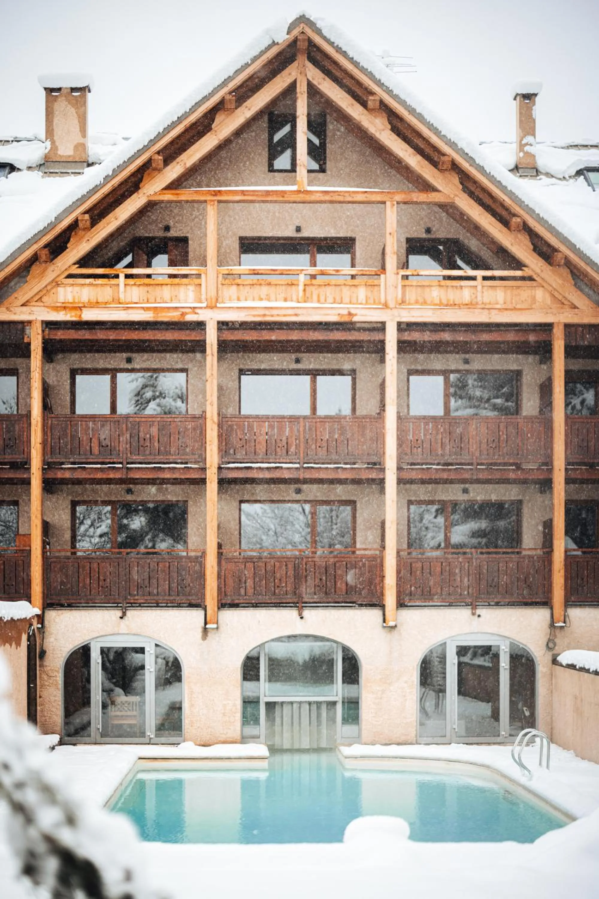 Alliey & Spa Piscine Appart-hôtel Serre chevalier