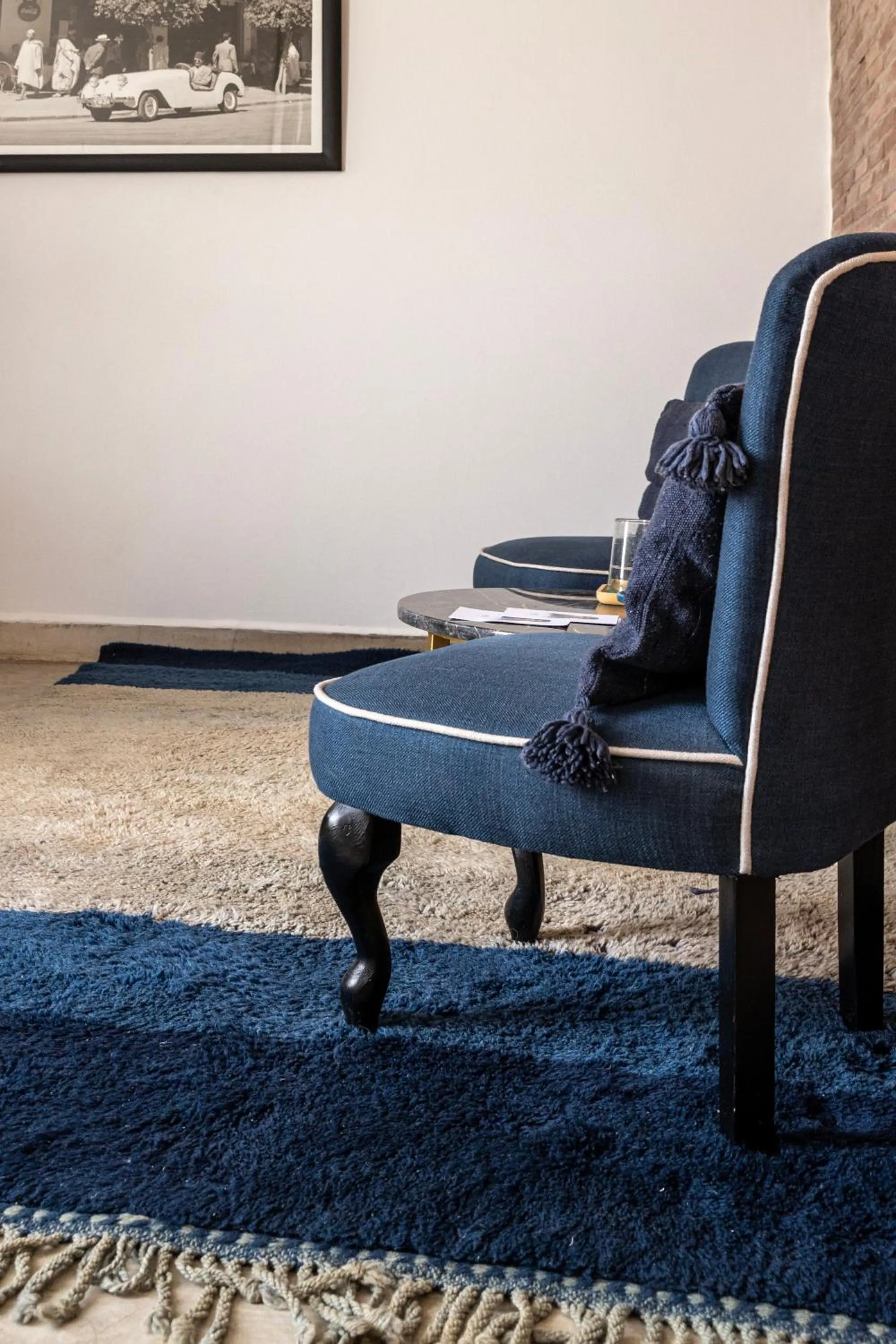 Seating area in Riad O