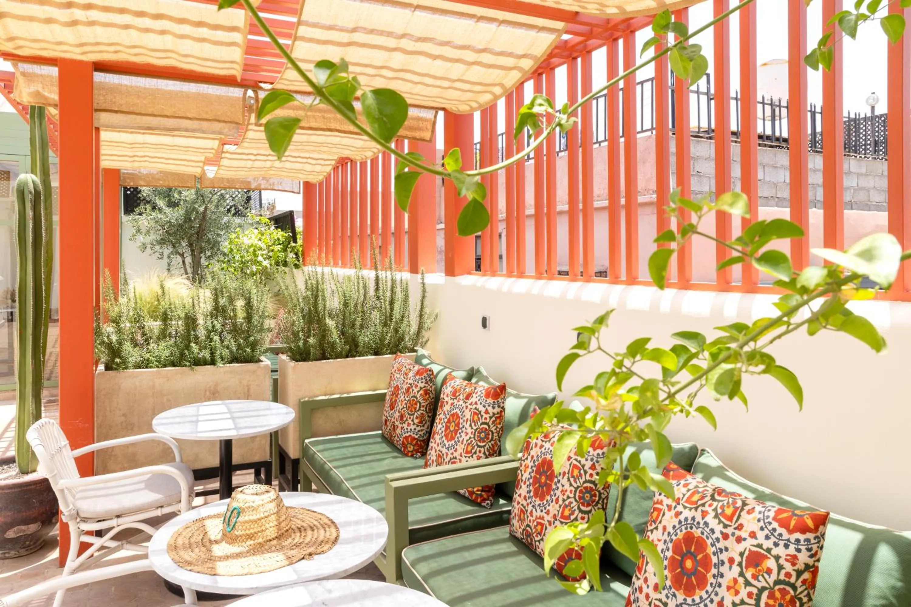 Food and drinks in Riad O