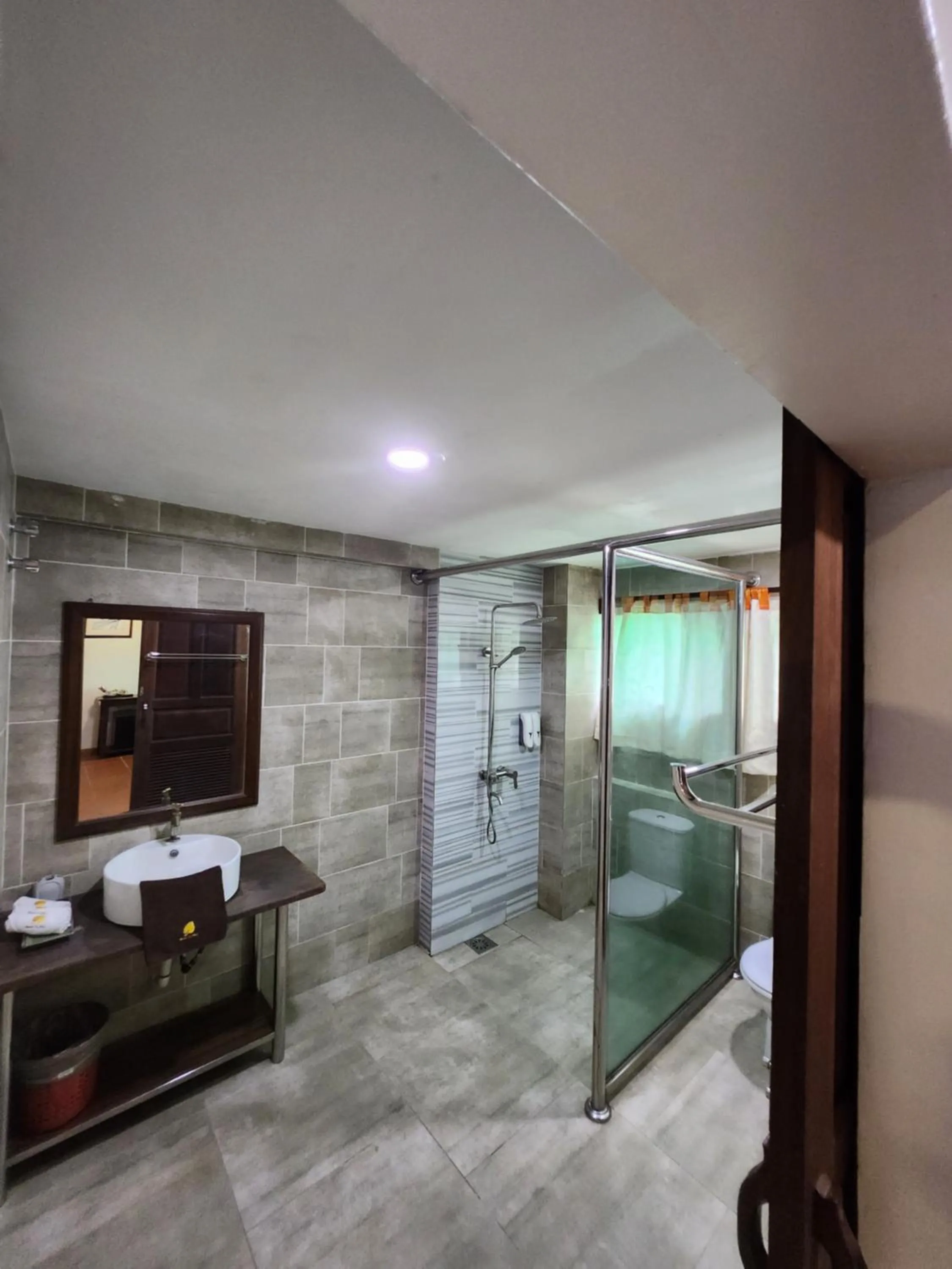 Bathroom in Uptown Eco Hotel