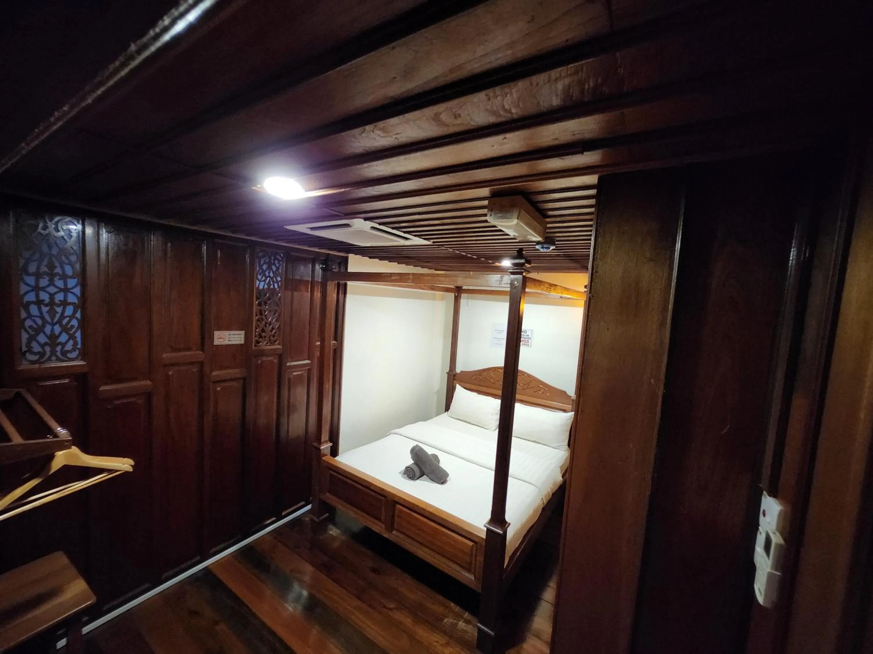 Bed in Uptown Eco Hotel