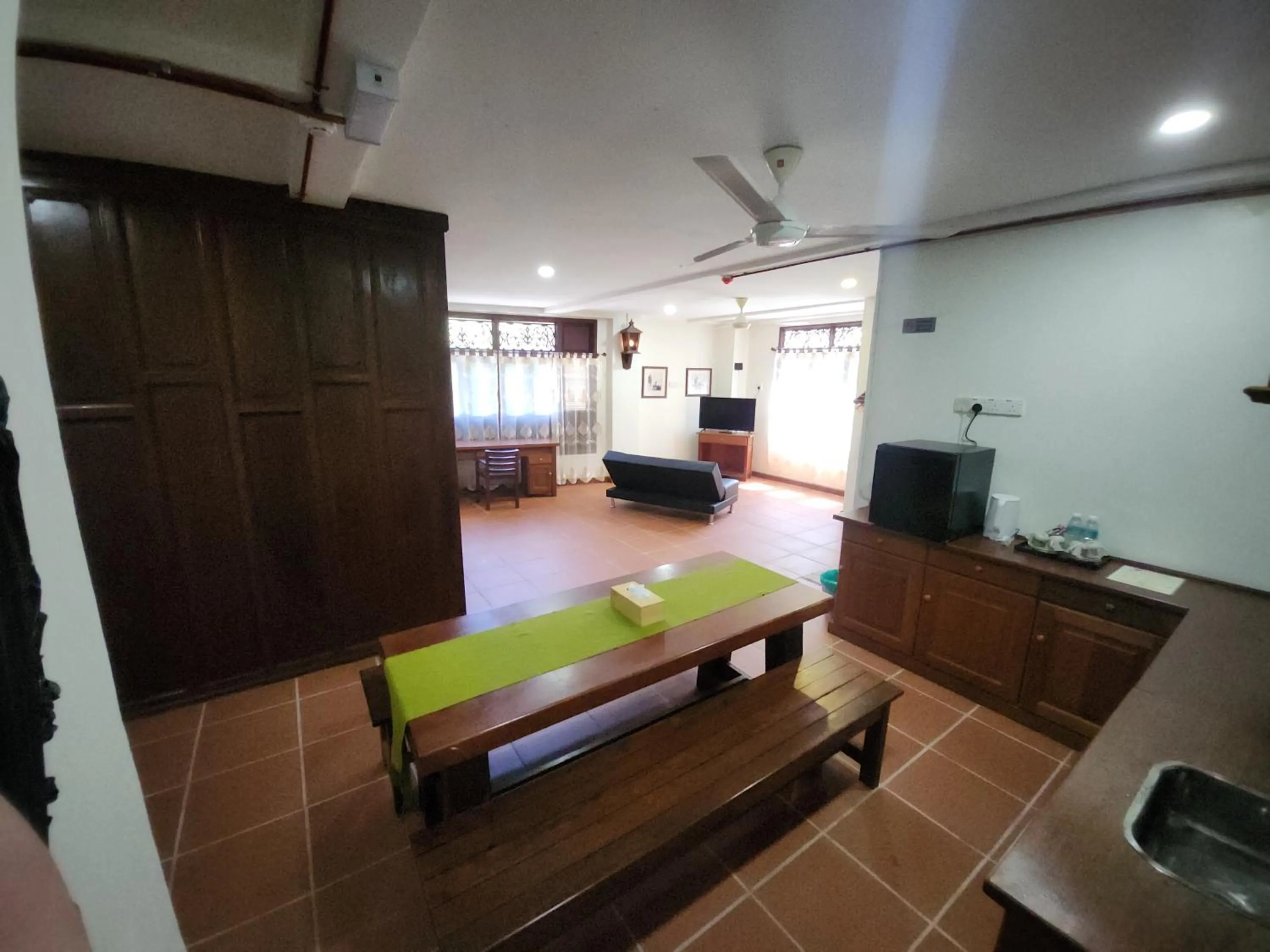 Seating area in Uptown Eco Hotel