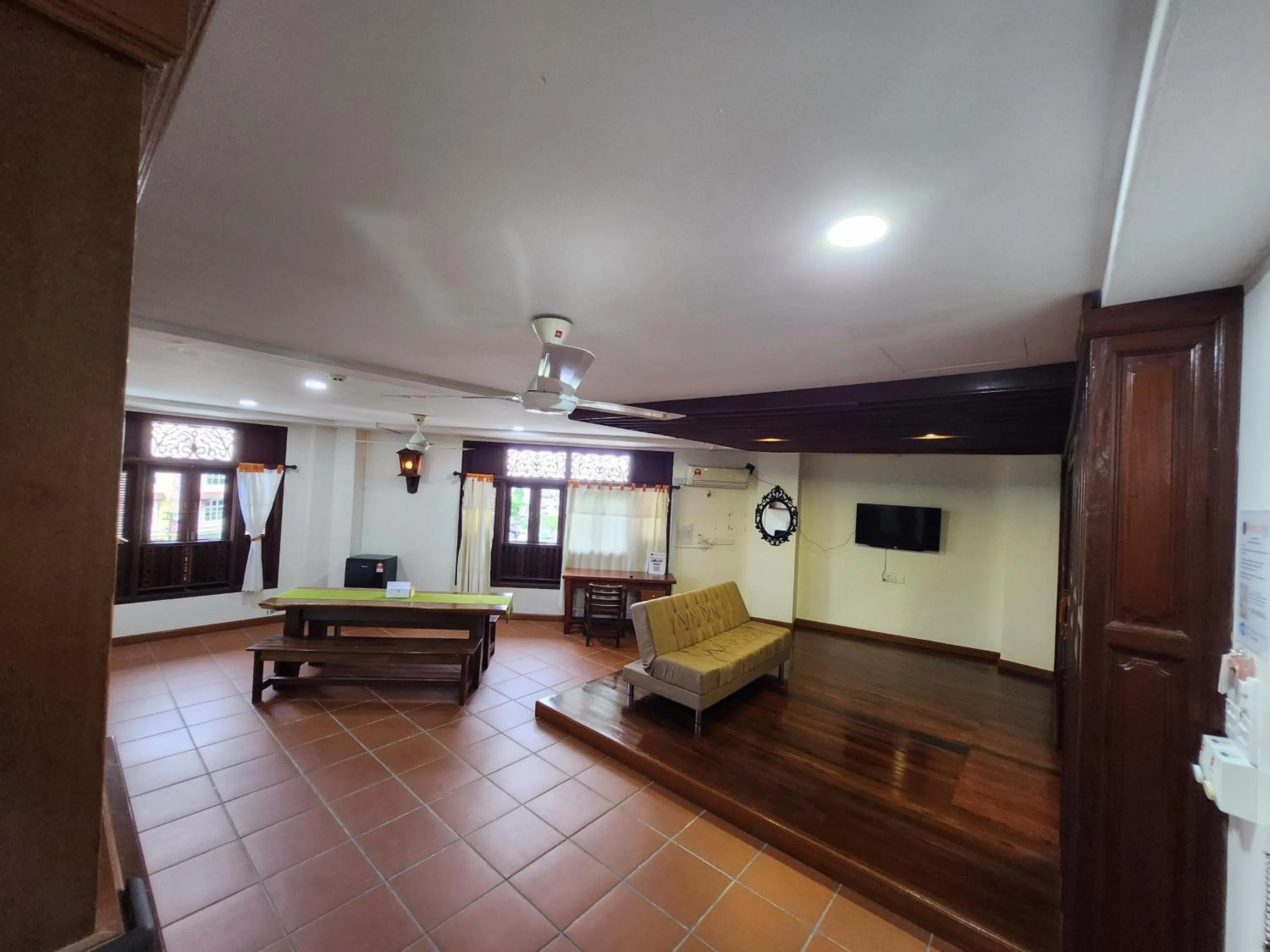 Seating area in Uptown Eco Hotel