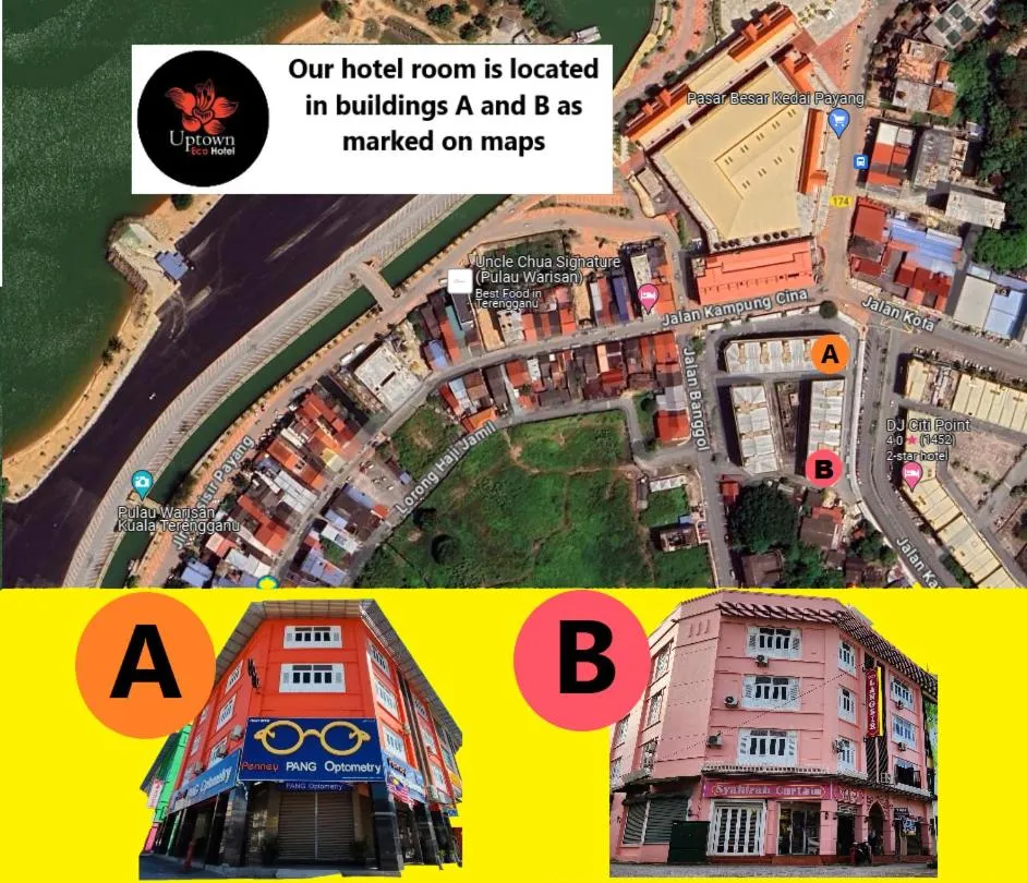 Property building in Uptown Eco Hotel