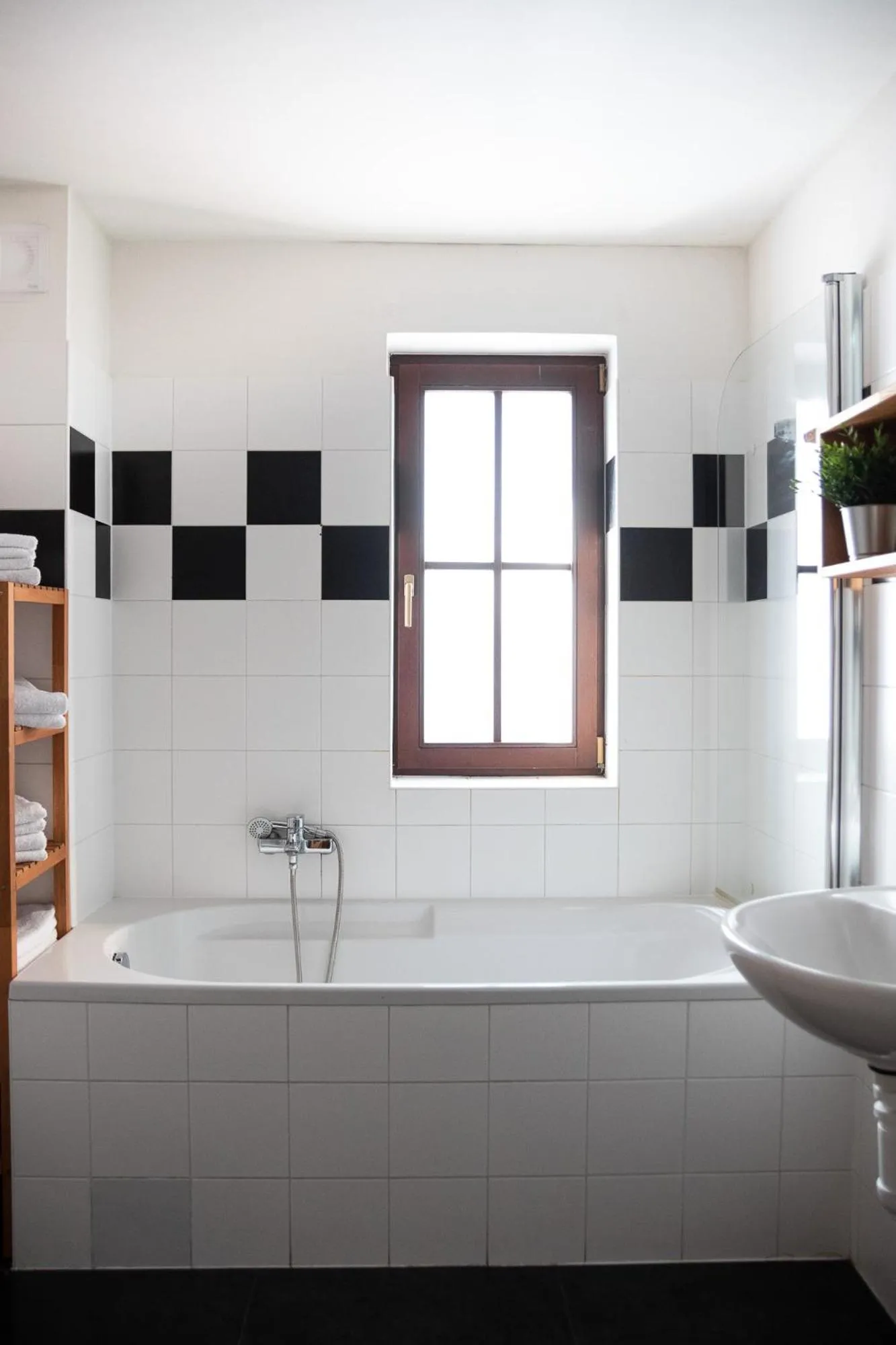 Bathroom in Family Apartments Praha 6