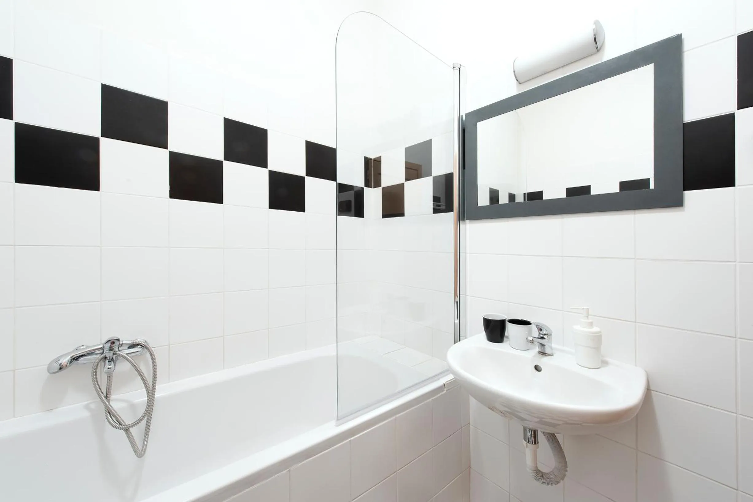 Bathroom in Family Apartments Praha 6