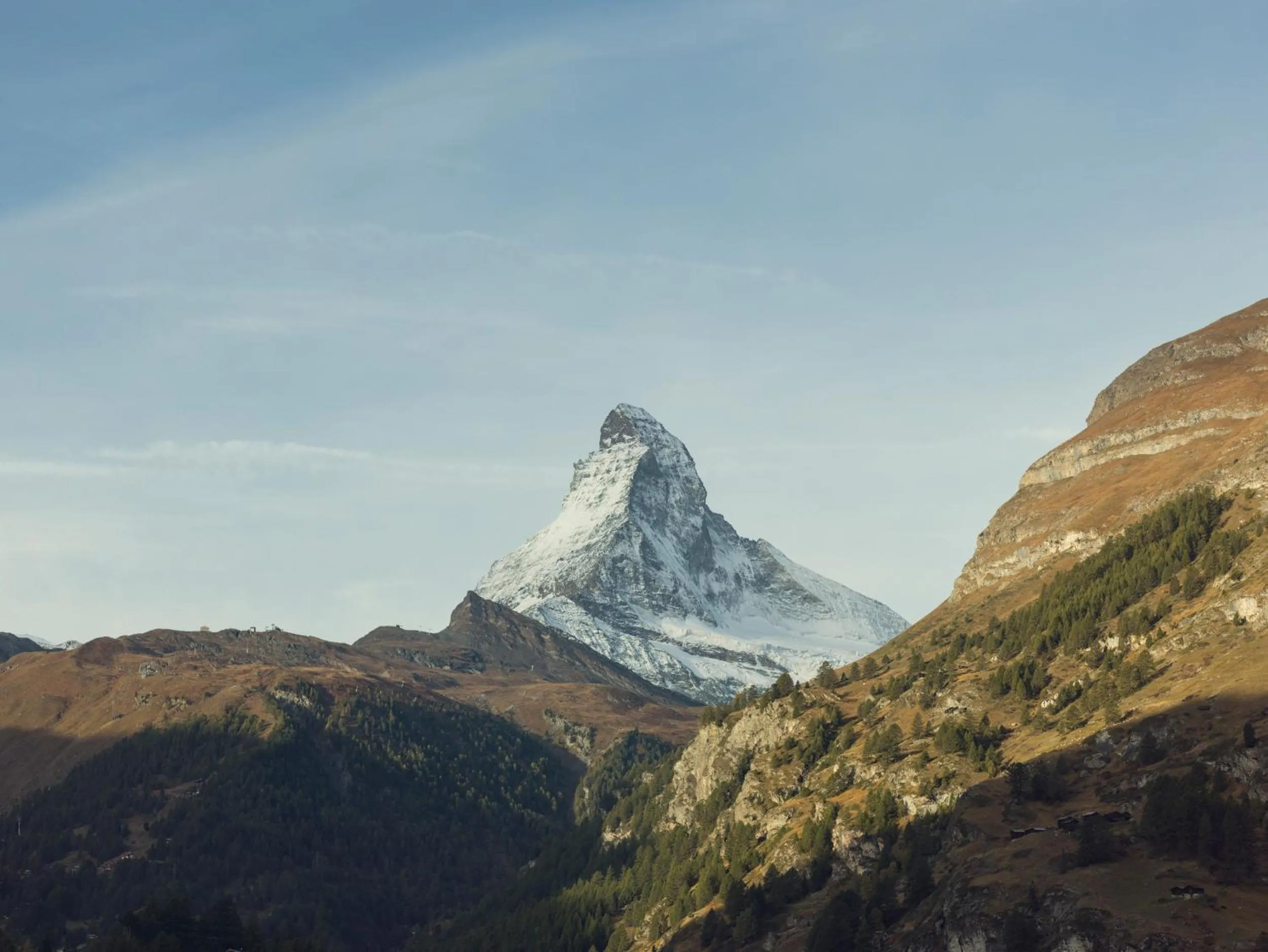 Mountain view in OVERLOOK Lodge by CERVO Zermatt