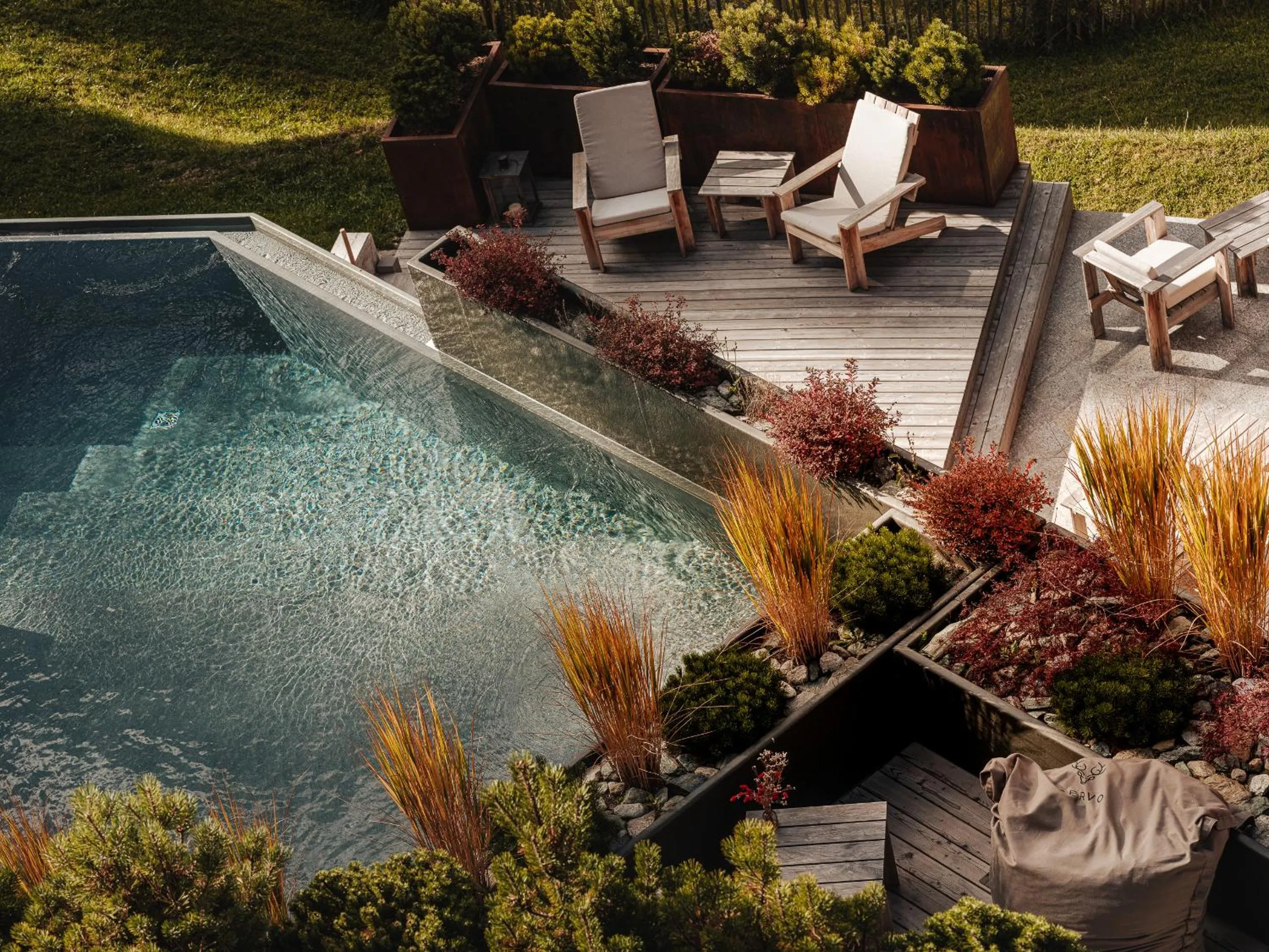 Swimming pool in OVERLOOK Lodge by CERVO Zermatt