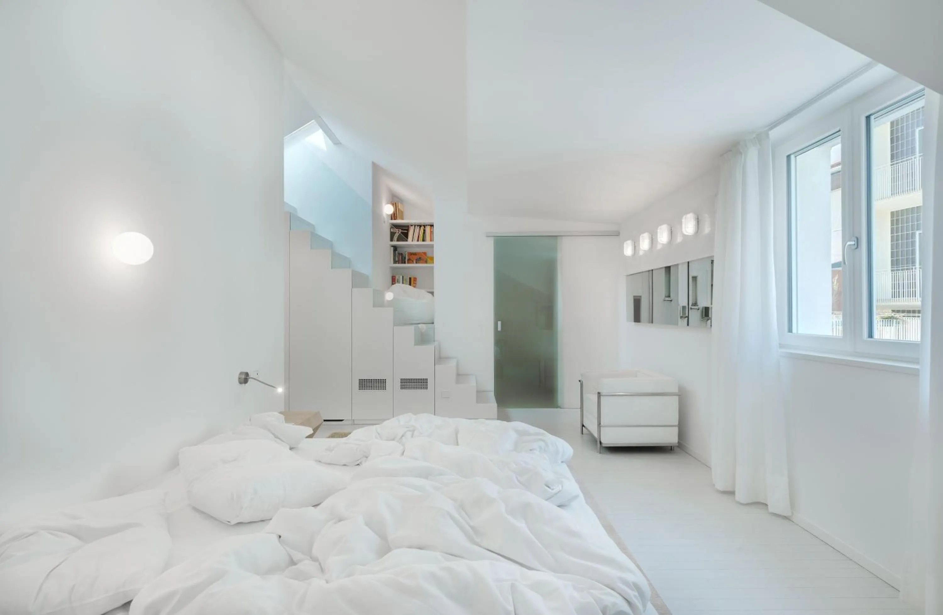 Bed in Boutique Hotel Imperialart