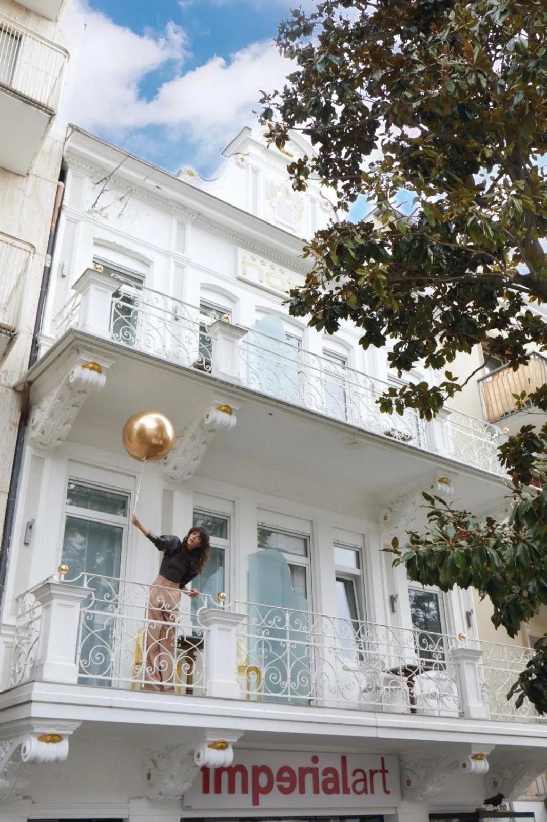 Property building in Boutique Hotel Imperialart