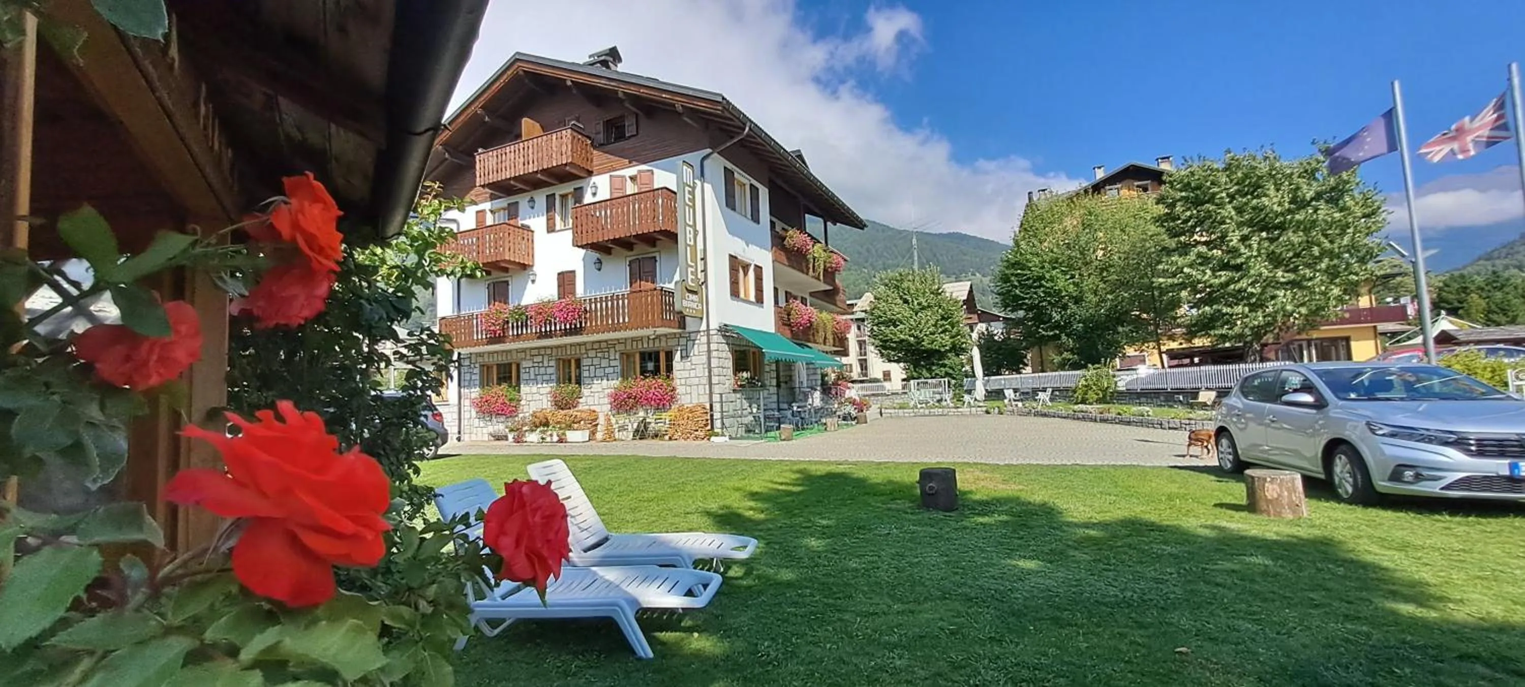 Property building in Meublè Cima Bianca Garni