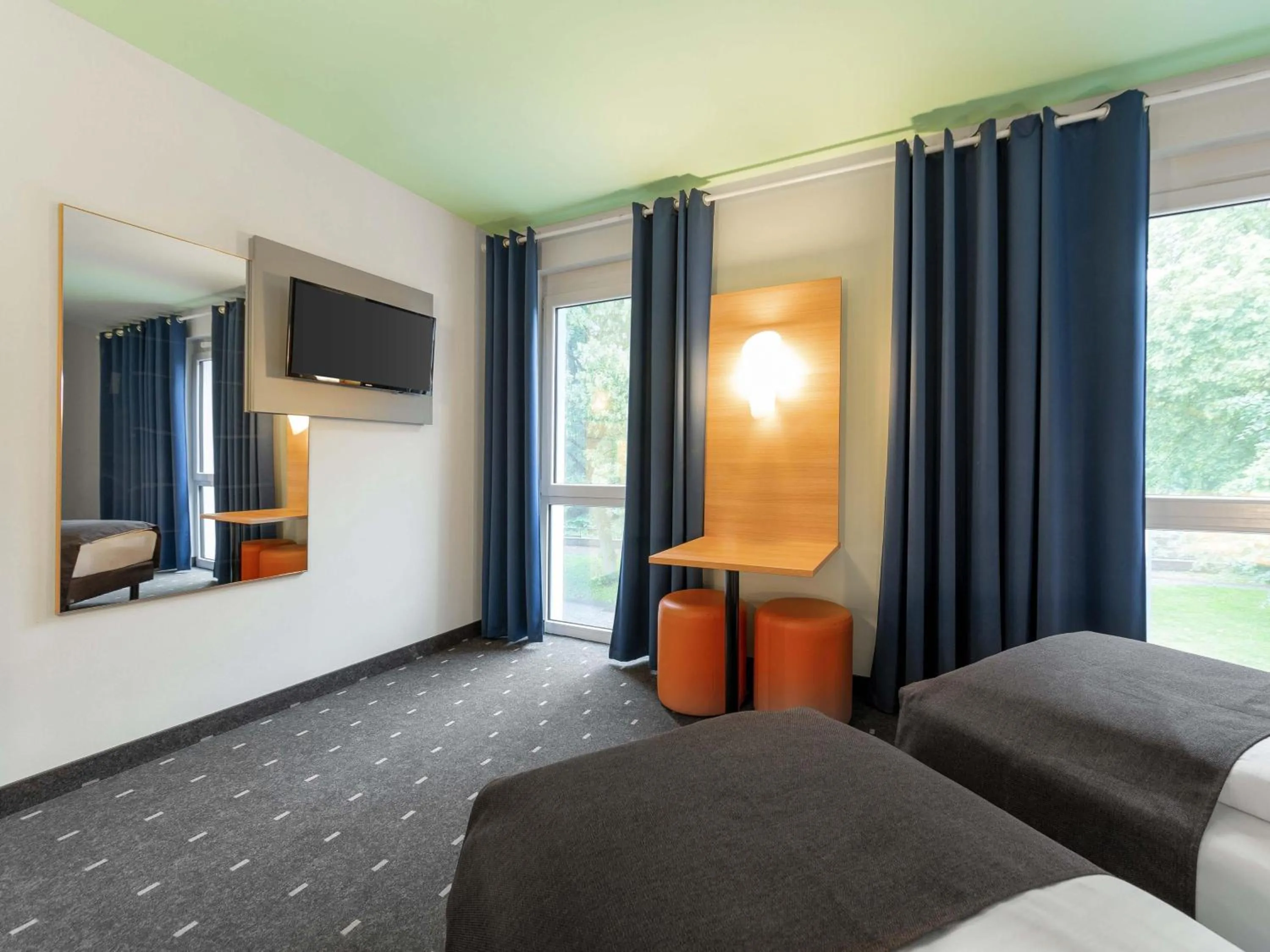 Photo of the whole room, Bed in B&B HOTEL Wuppertal City-Süd