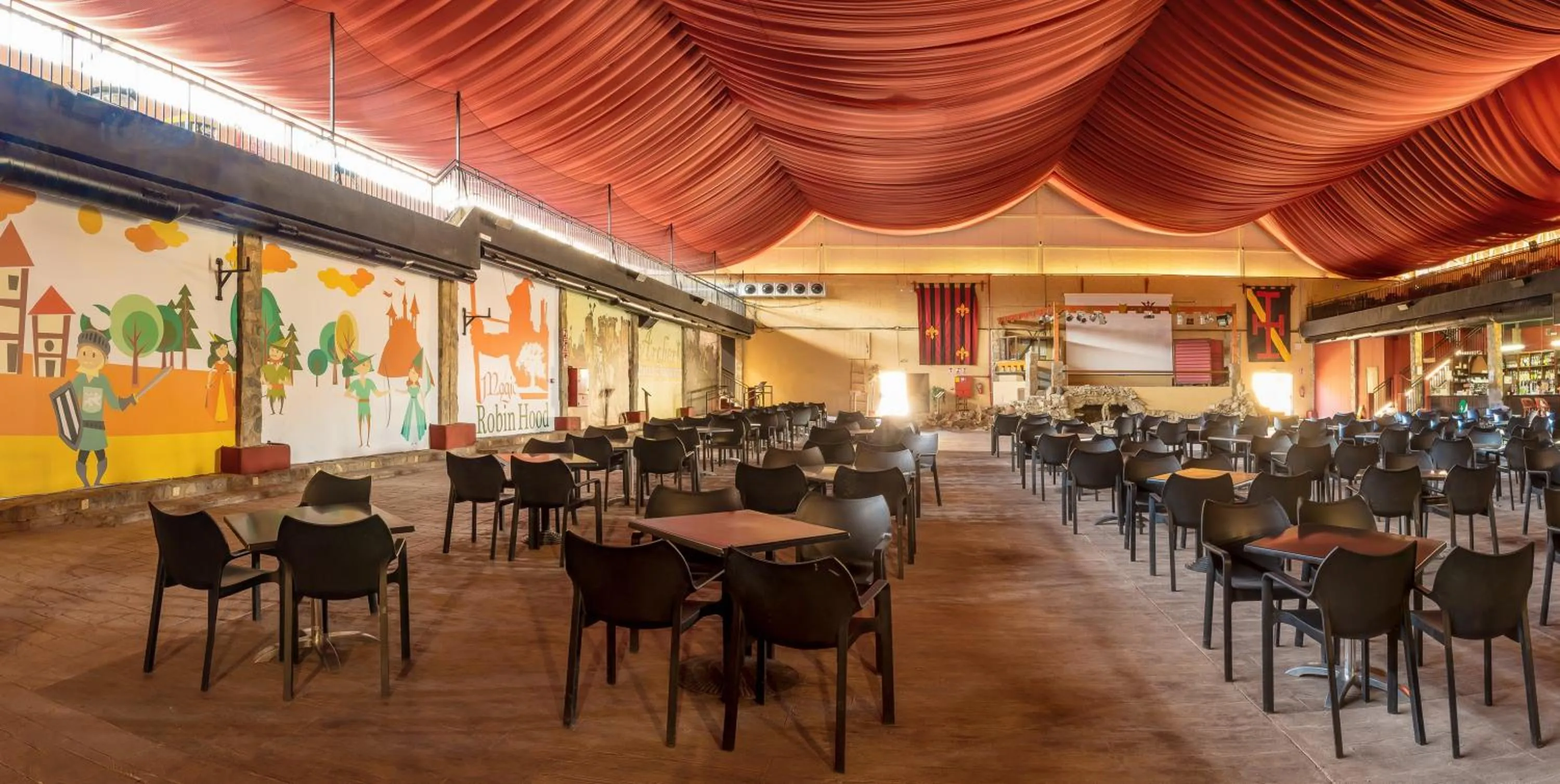 Area and facilities in Magic Robin Hood