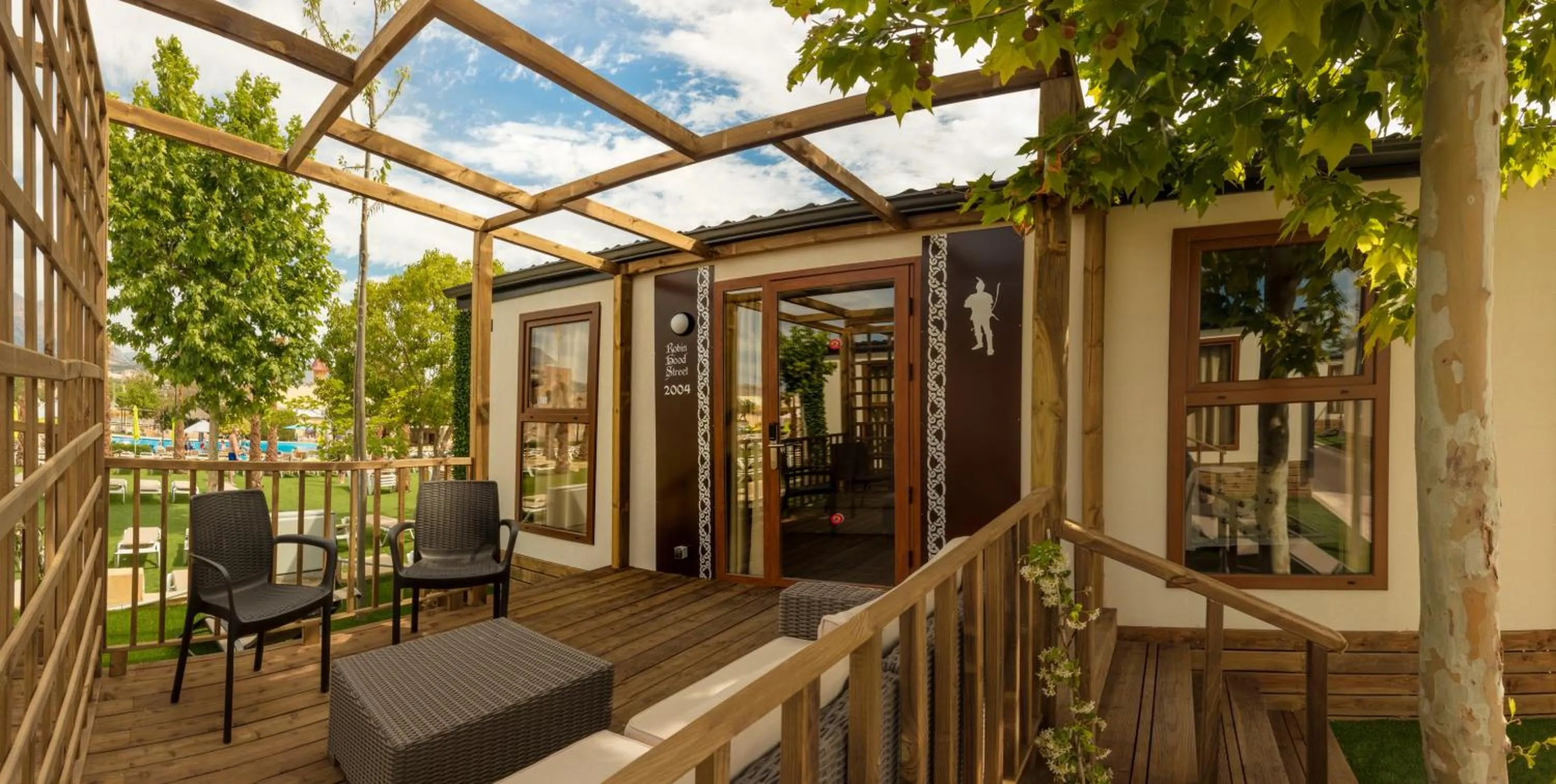 Balcony/Terrace in Magic Robin Hood