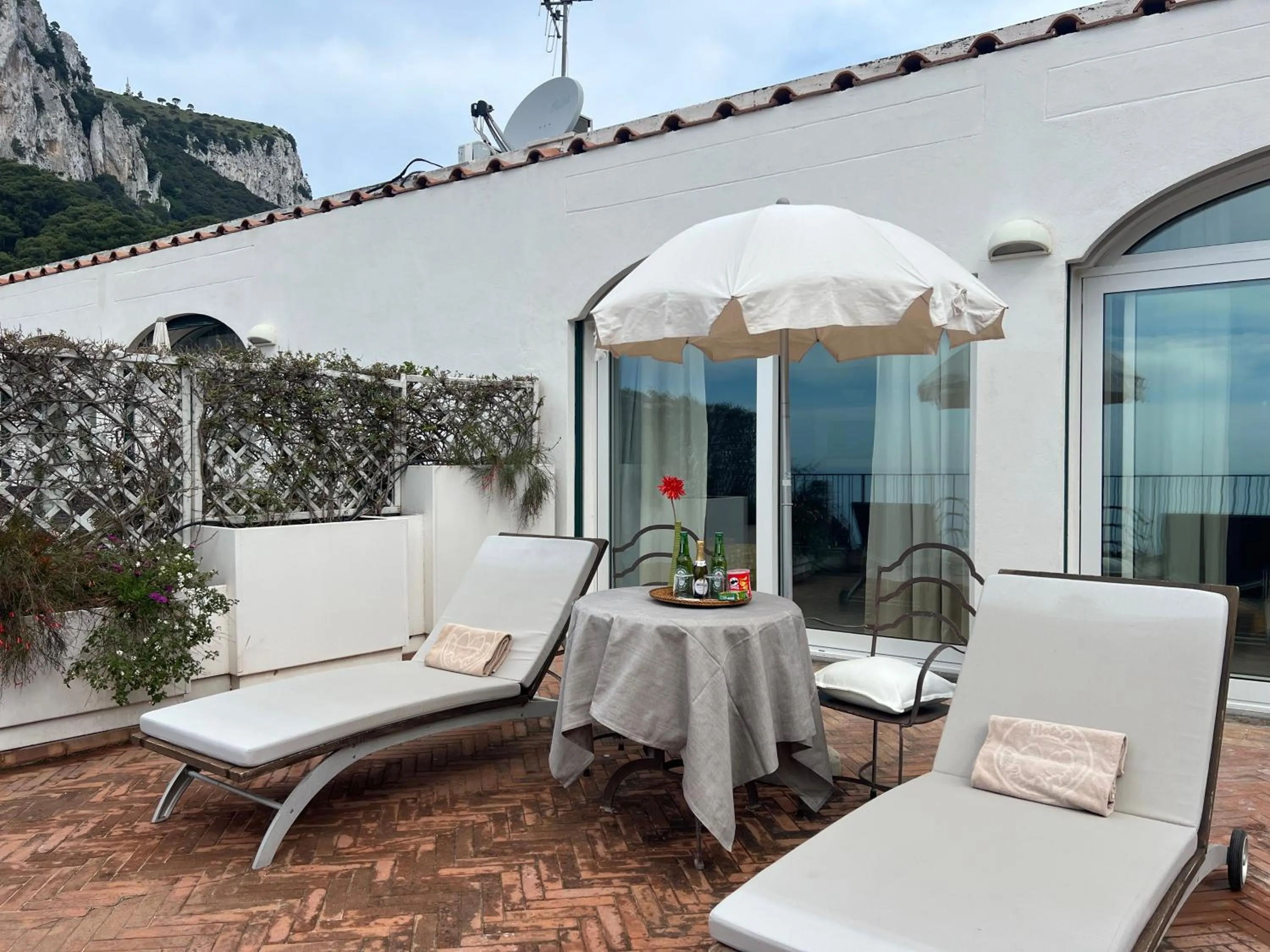 Balcony/Terrace in Hotel Della Piccola Marina