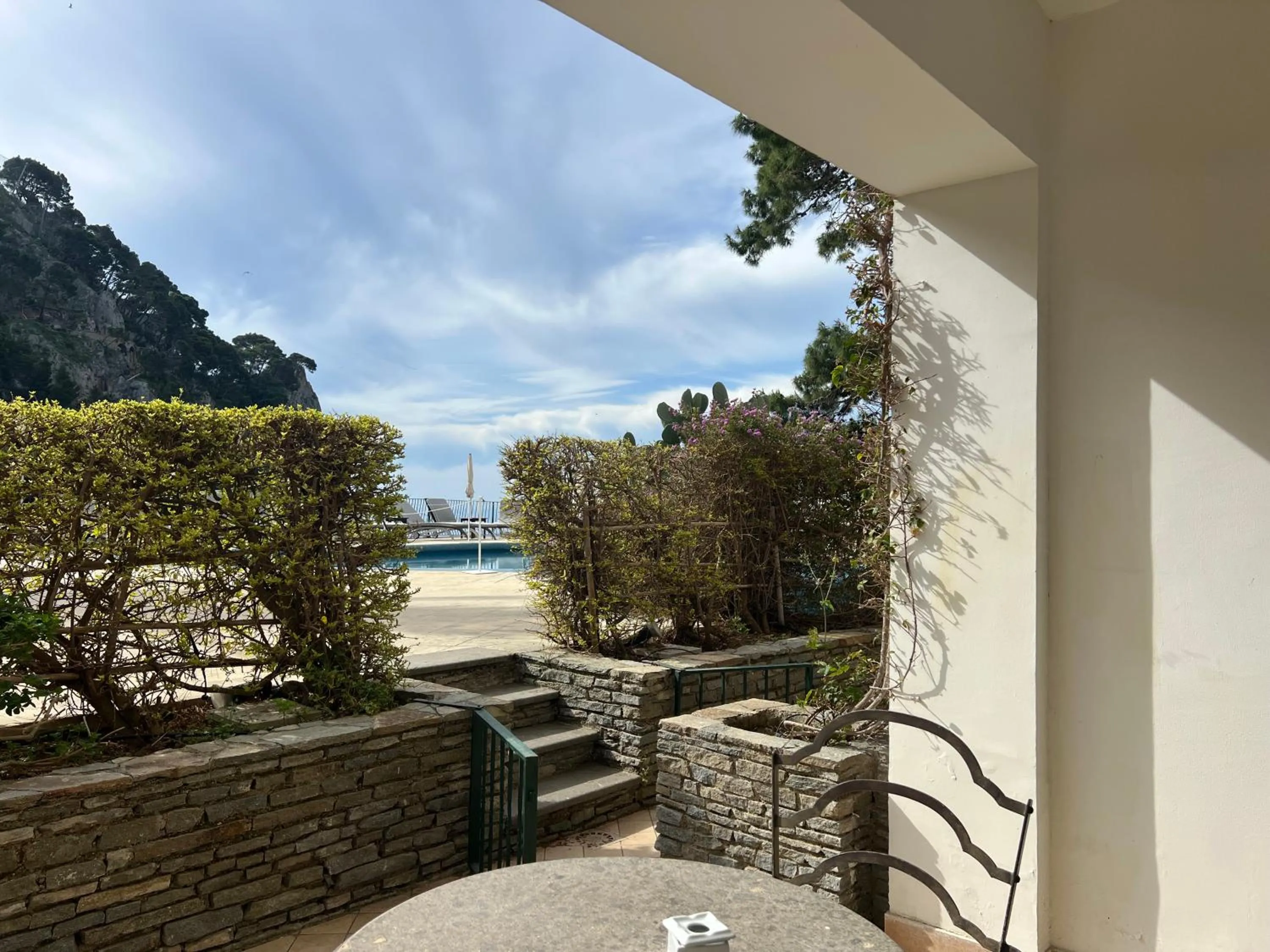 Patio in Hotel Della Piccola Marina