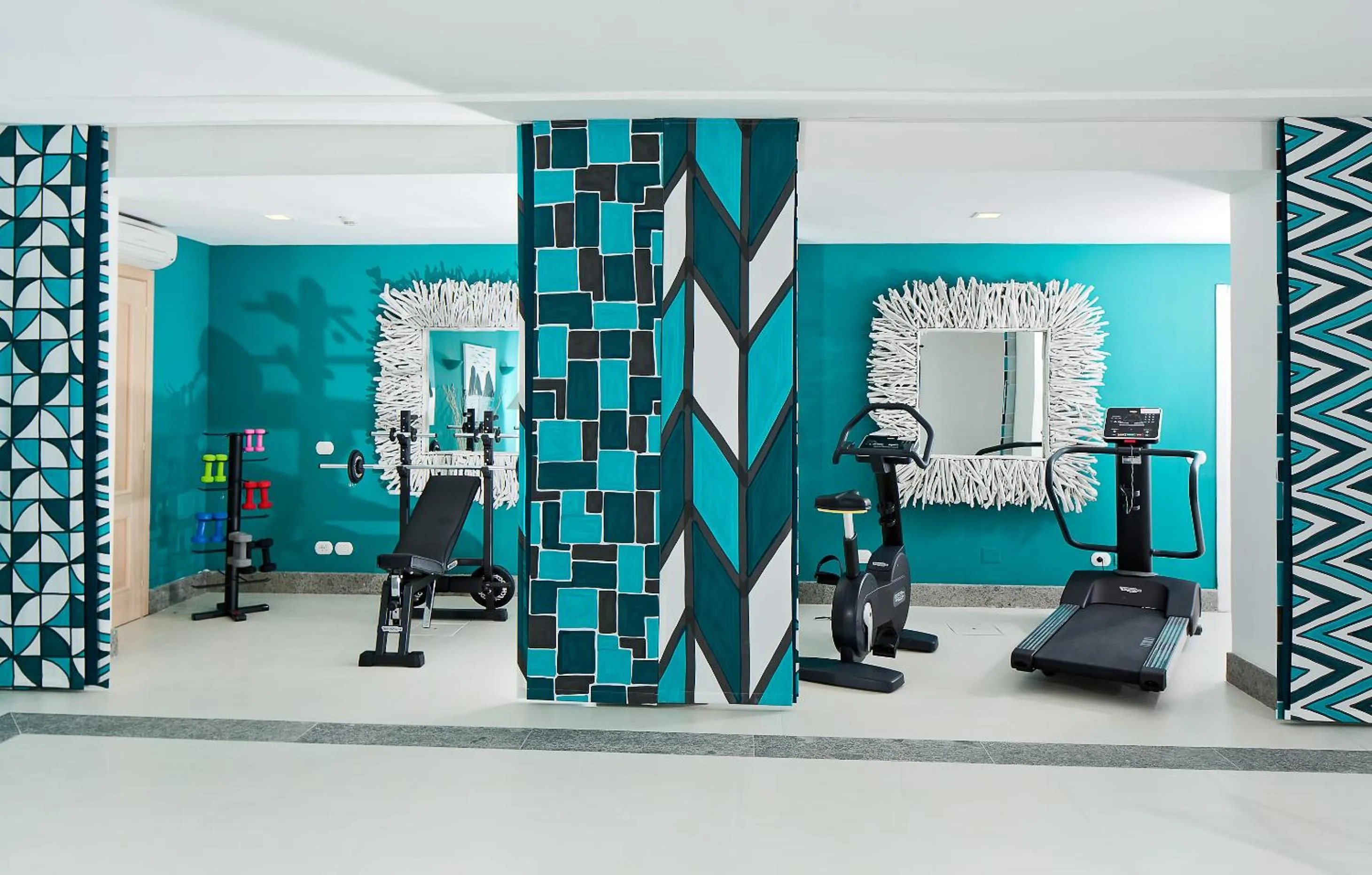 Fitness centre/facilities in Hotel Della Piccola Marina