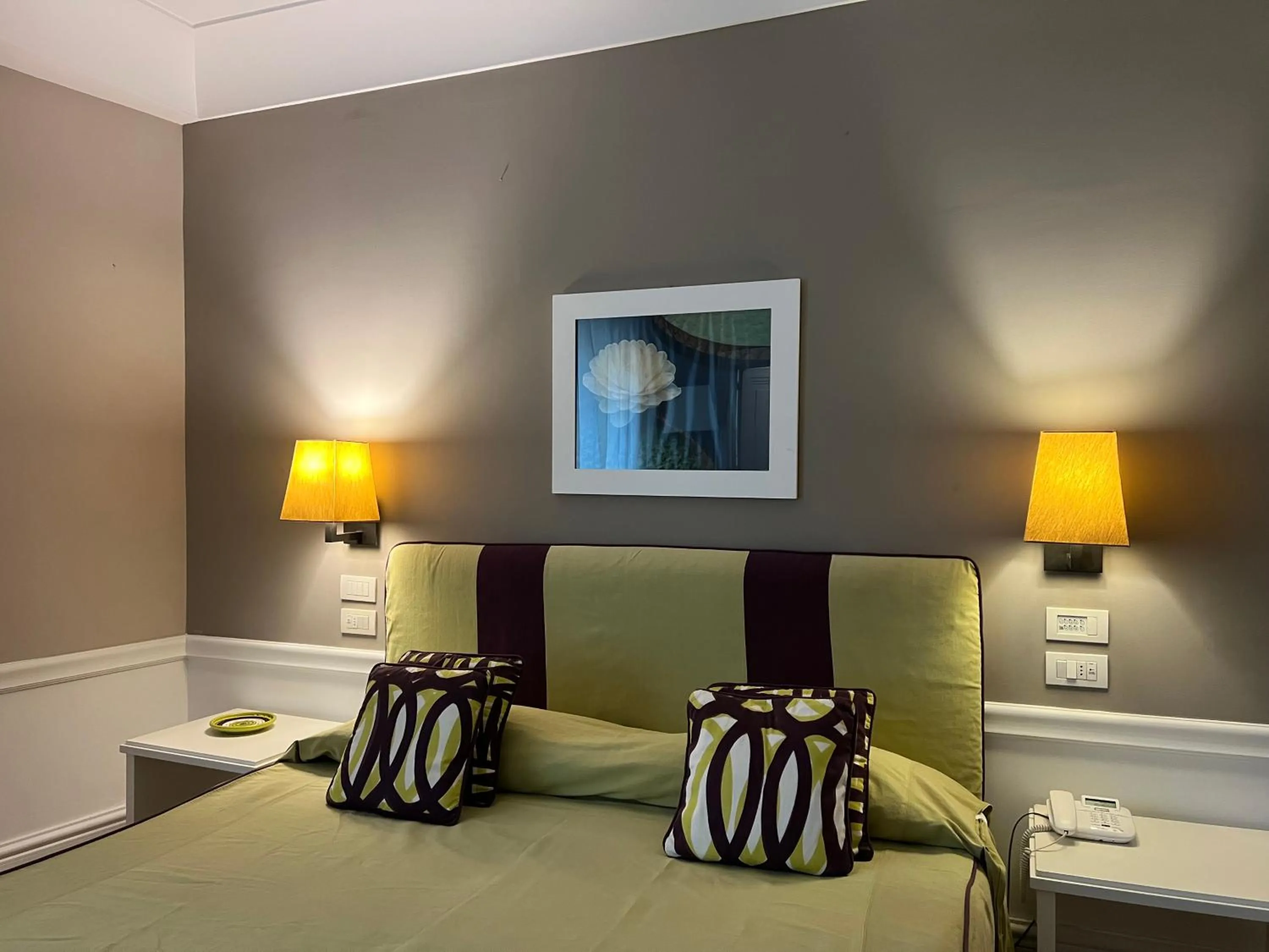 Bed in Hotel Della Piccola Marina