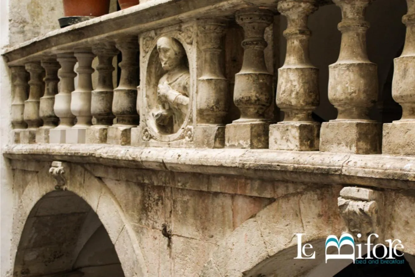 Patio in Le Bifore B&B