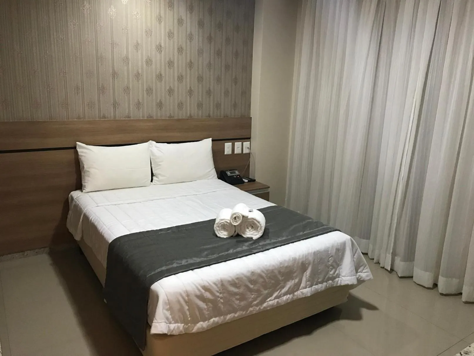 Bed in Hotel Brisa Tropical De Macaé