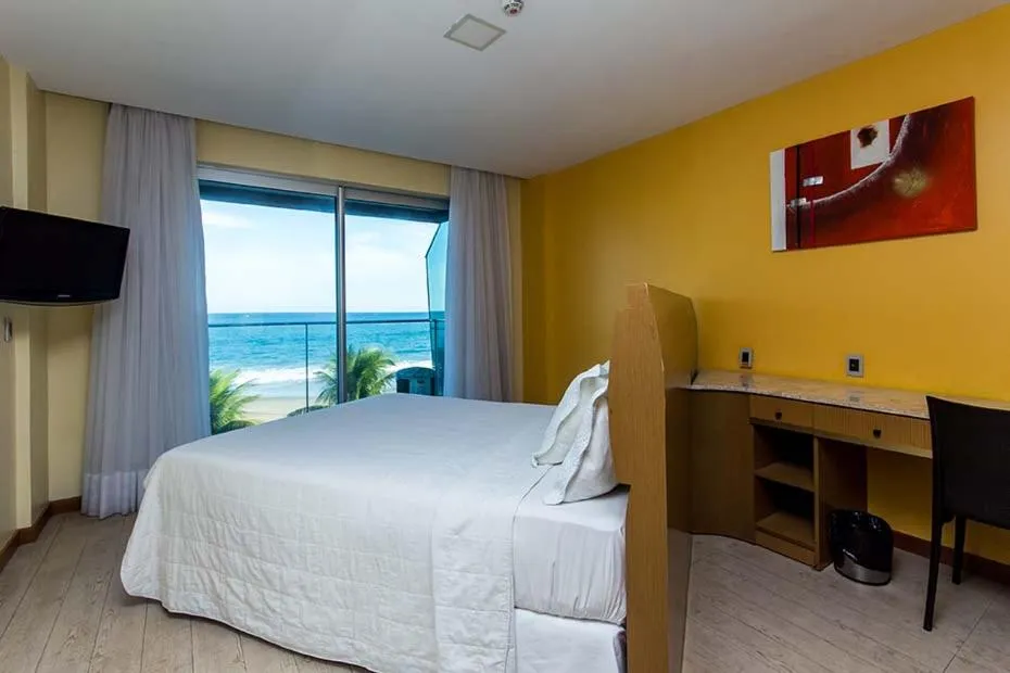 Bed in Hotel Brisa Tropical De Macaé